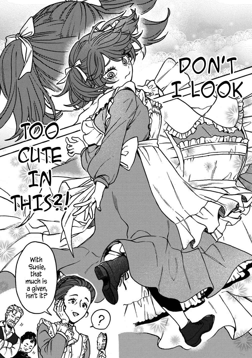 Onna Chara de Isekai Teni shite Cheatppoi kedo Zako Chara na no de Medatazu Heiwa na Shomin wo Mezashimasu! Chapter 5.1 - Page 4