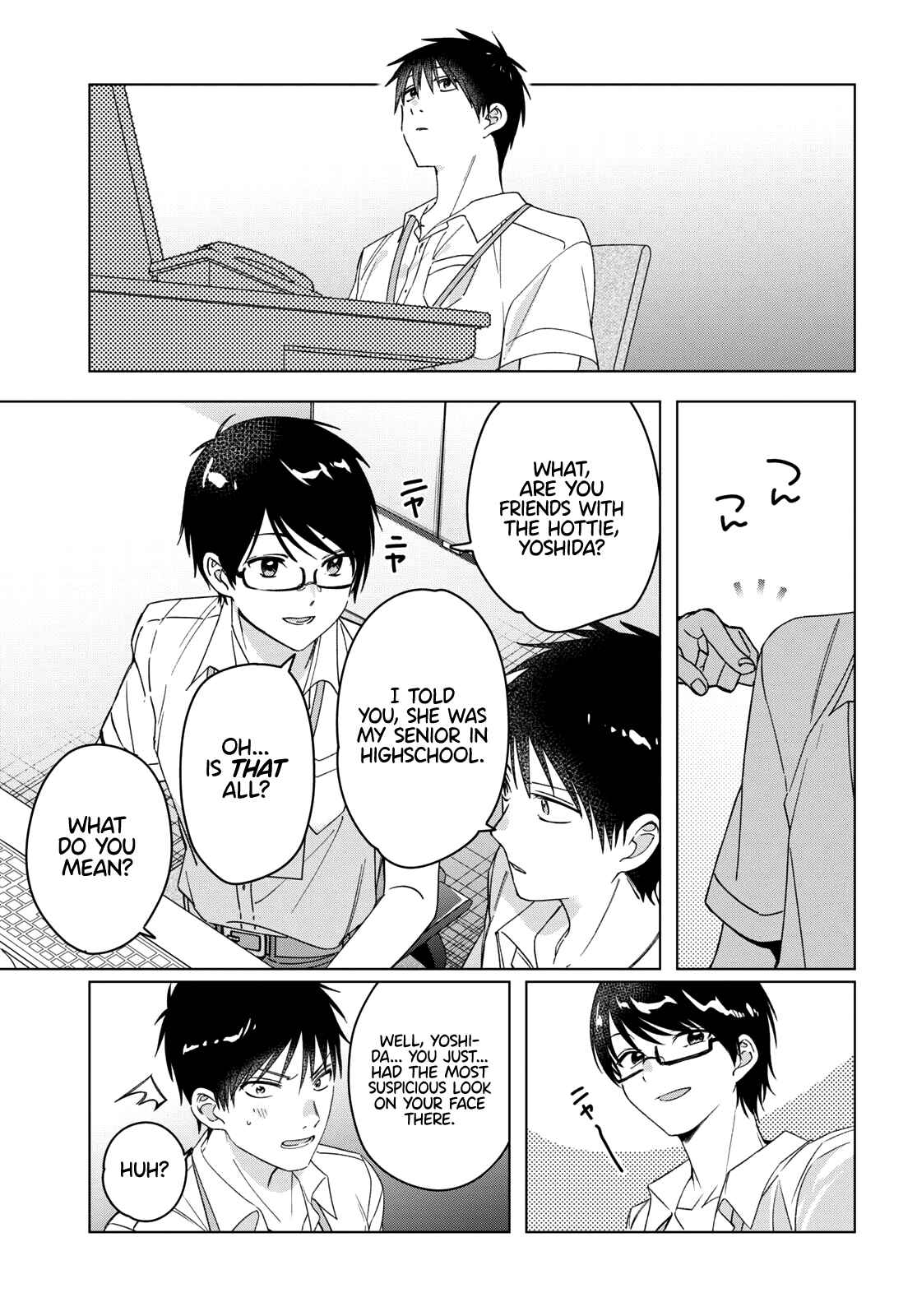 Hige o Soru. Soshite Joshikousei o Hirou. Chapter 28 - Page 14