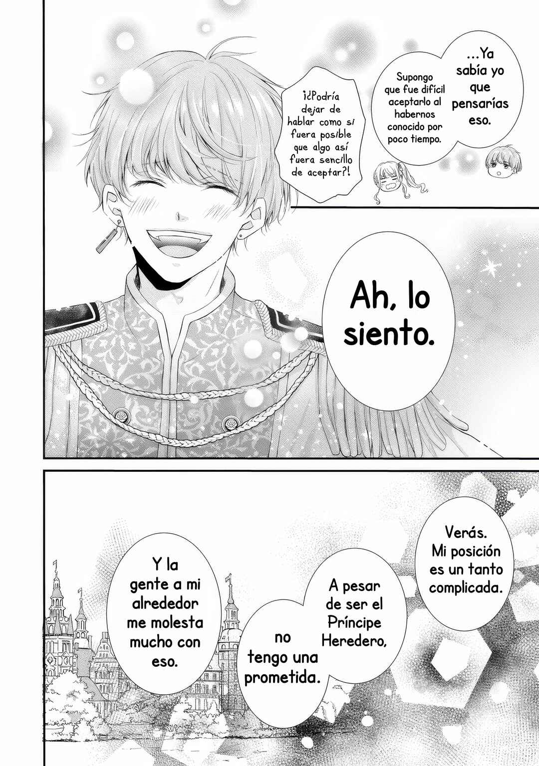 Konyakusha ni Wasurerareta Watashi Ringoku no Koutaishi Denka to Gisou Kon'yaku Suru Koto ni Narimashita (※Tadashi, Denka no Honmei wa Watashi Mitai desu!?) Chapter 4 - Page 13