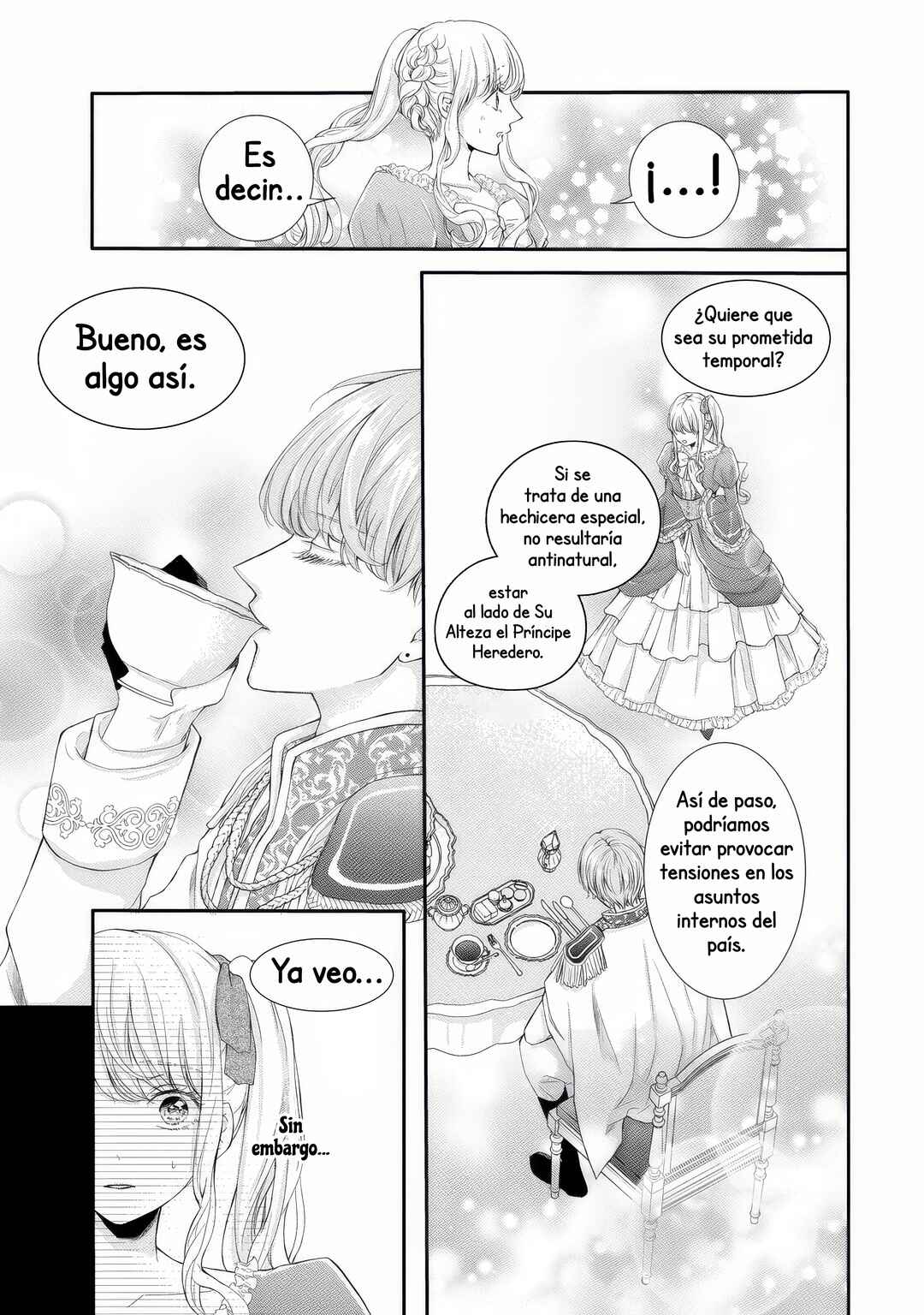 Konyakusha ni Wasurerareta Watashi Ringoku no Koutaishi Denka to Gisou Kon'yaku Suru Koto ni Narimashita (※Tadashi, Denka no Honmei wa Watashi Mitai desu!?) Chapter 4 - Page 14