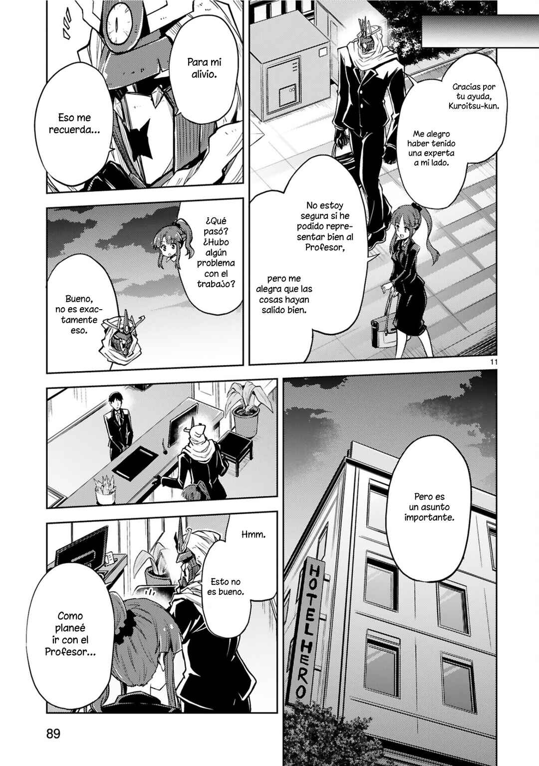 Kaijin Kaihatsubu no Kuroitsu-san Chapter 5 - Page 12