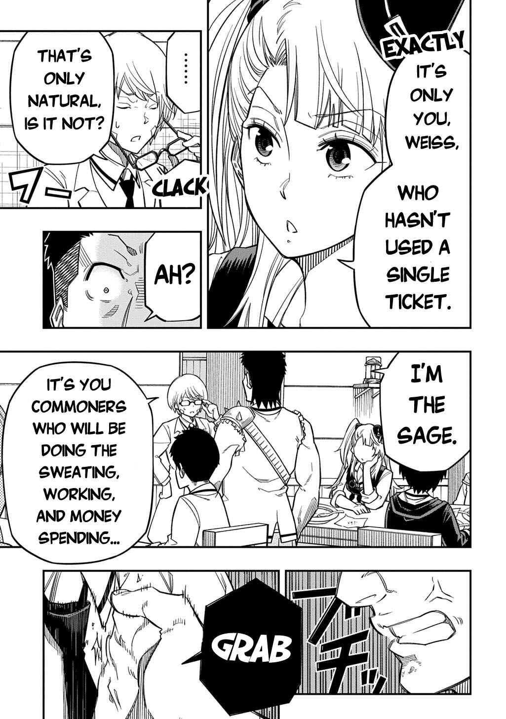 Kiyoubinbou, Jou wo Tateru: Kaitaku Gakuen no Rettousei na no ni, Joukyuu-shoku no Skill to Mahou ga Subete Tsukaemasu Chapter 38 - Page 14