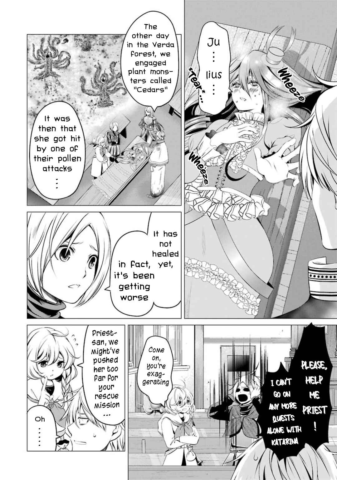I'm Working at the Church as a Priest, but I Want to Be Cut Some Slack from the Mutilated Bodies of the Heroes that Keep Getting Sent to Me Chapter 6 - Page 8