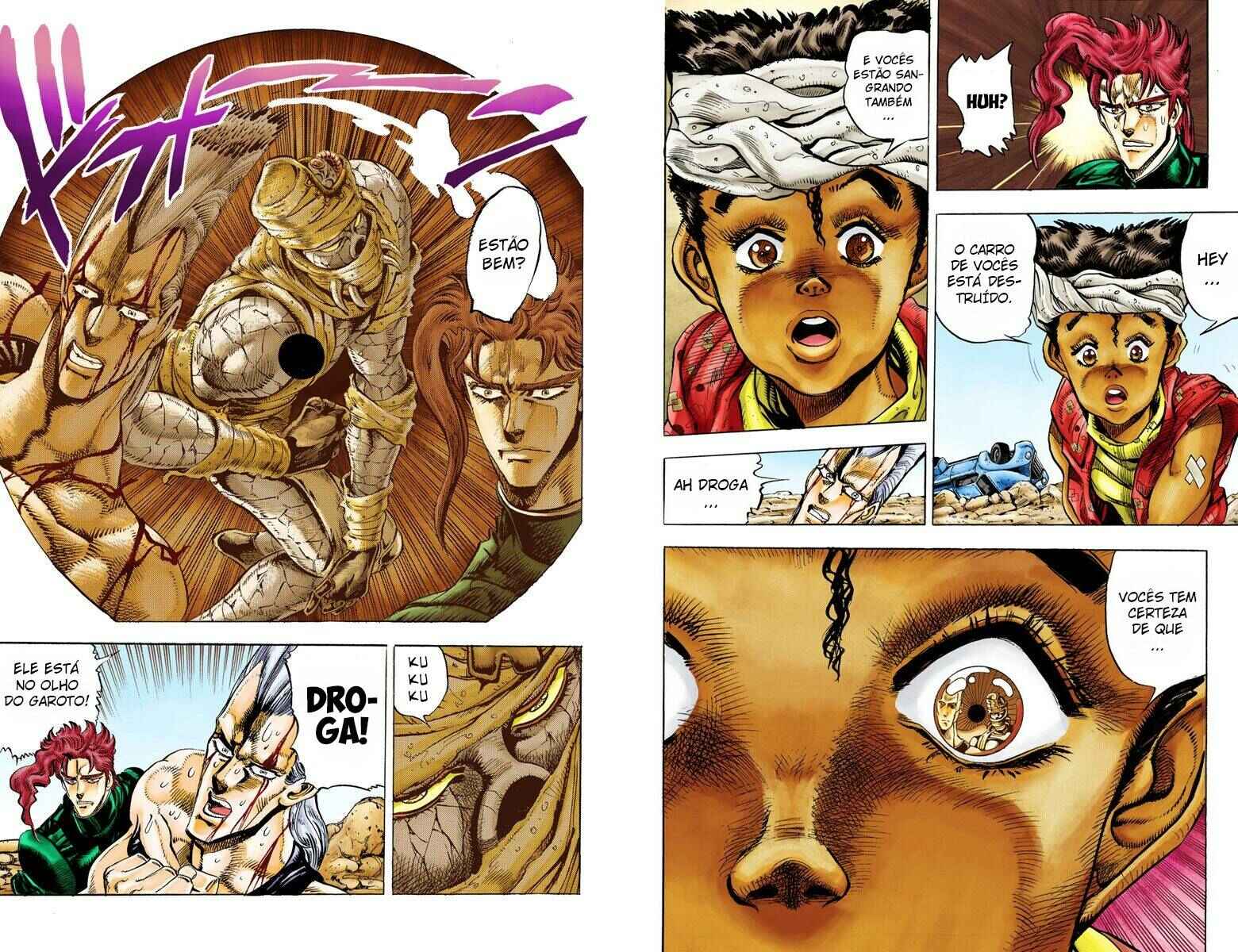 JoJo no Kimyou na Bouken: Part 3 - Stardust Crusaders Color-ban Chapter 31 - Page 7