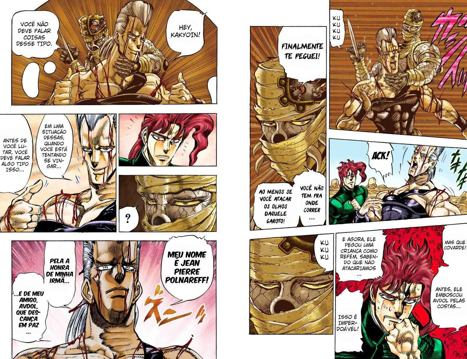 JoJo no Kimyou na Bouken: Part 3 - Stardust Crusaders Color-ban Chapter 31 - Page 9