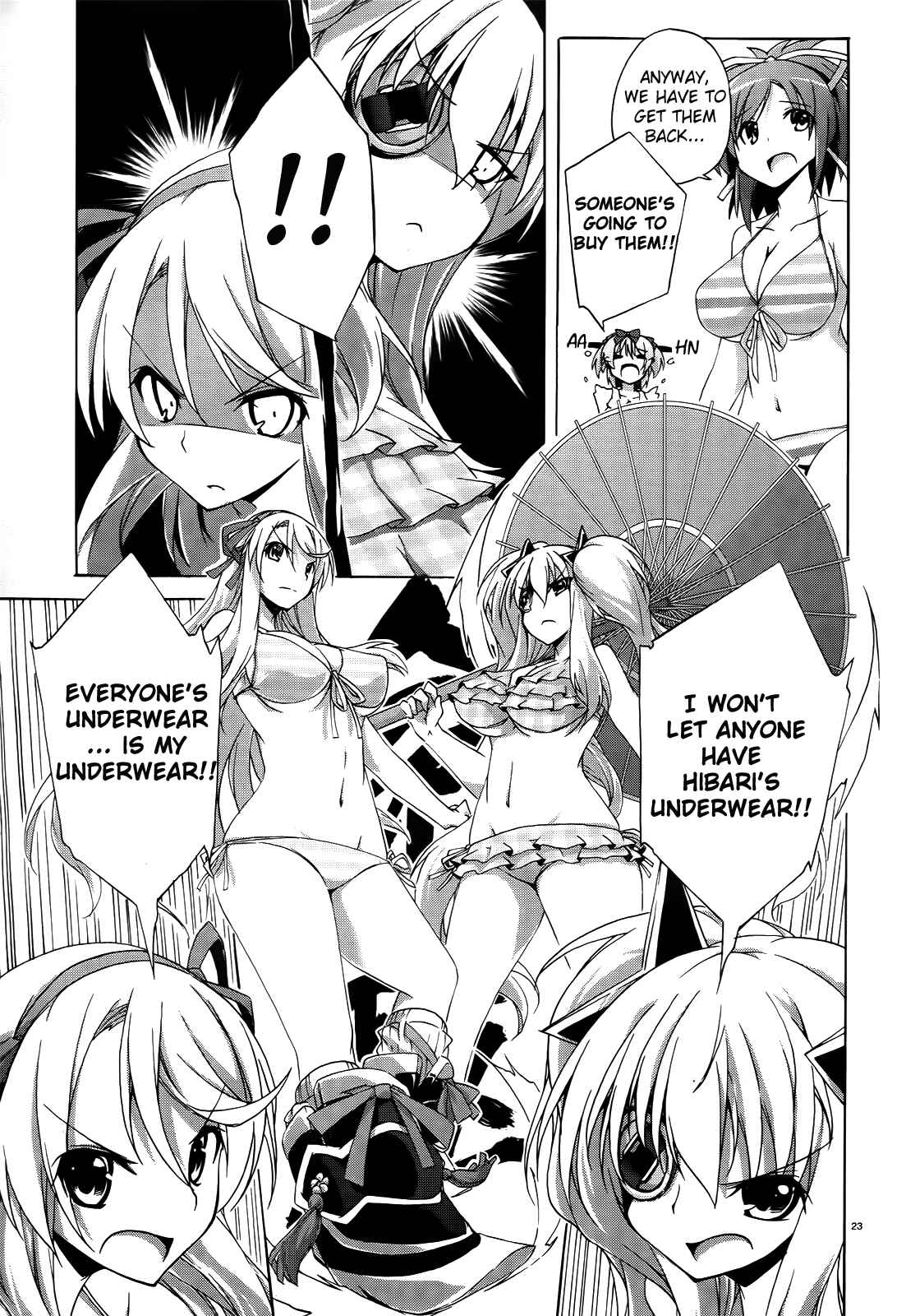 Senran Kagura - Shoujotachi no Shinei Chapter 5 - Page 22