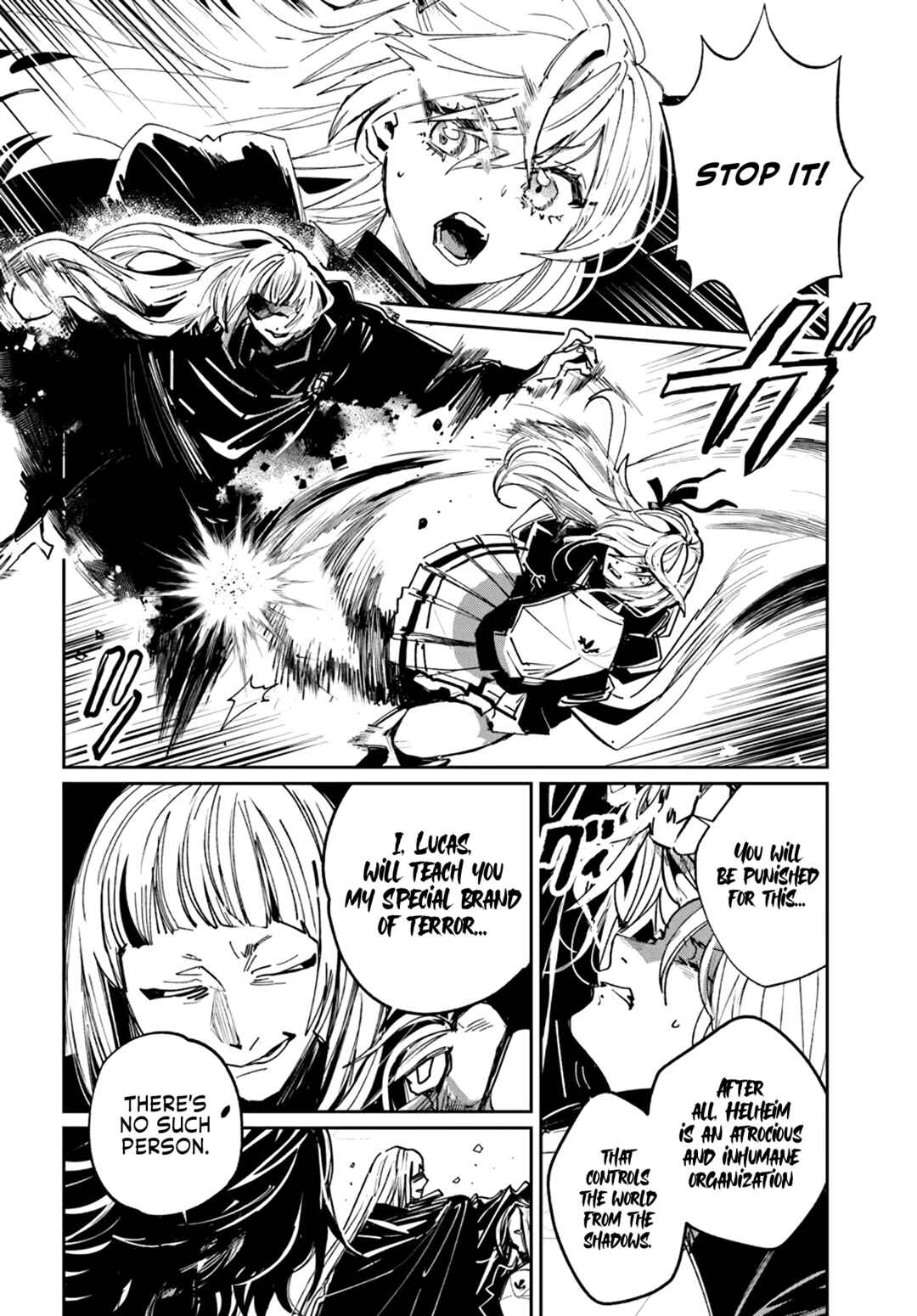 Shiou no Kikan: Moto Yuusha no Ore, Jibun ga Soshiki Shita Chuuni Himitsu Kessha o Tomeru tame ni Futatabi Isekai ni Shoukan Sareteshimau Chapter 2.1 - Page 6