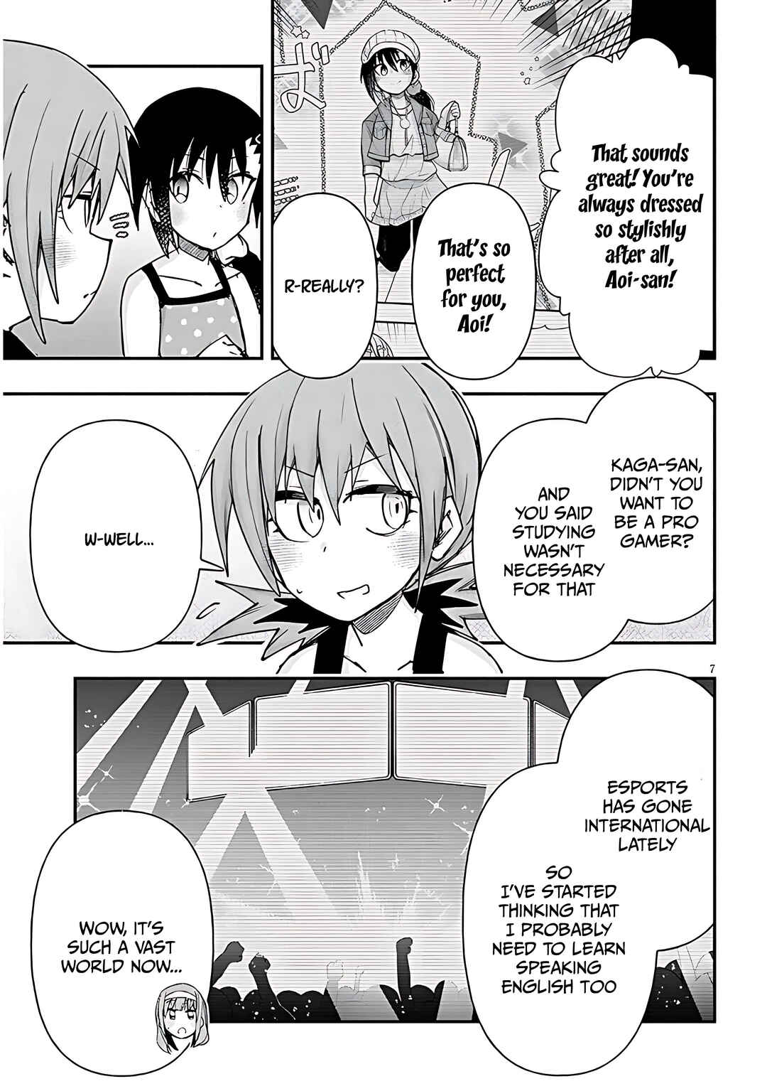 GaCen Shoujo to Ibunka Kouryuu Chapter 122 - Page 8