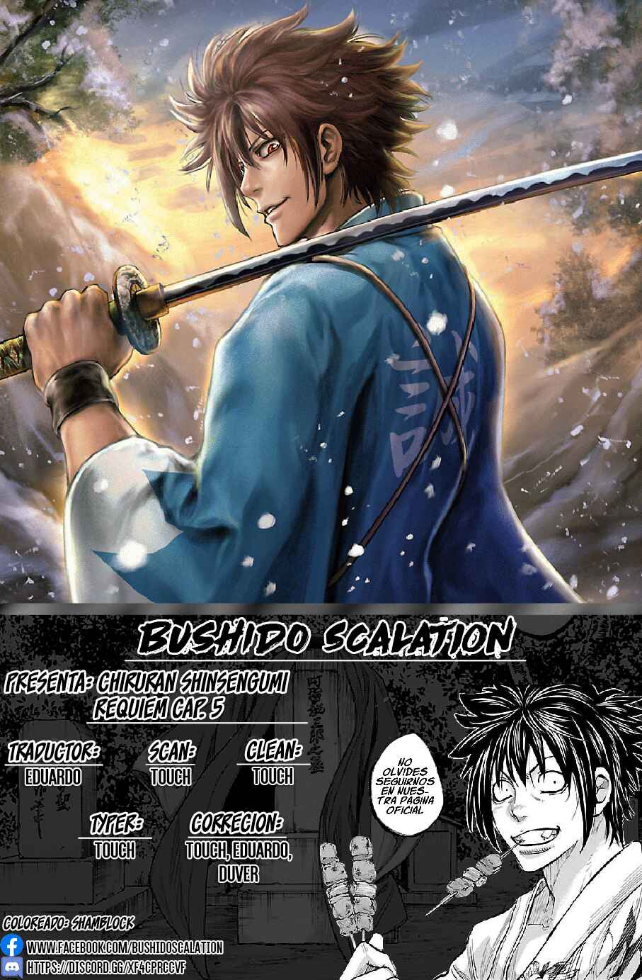 Chiruran: Shinsengumi Requiem Chapter 5 - Page 1