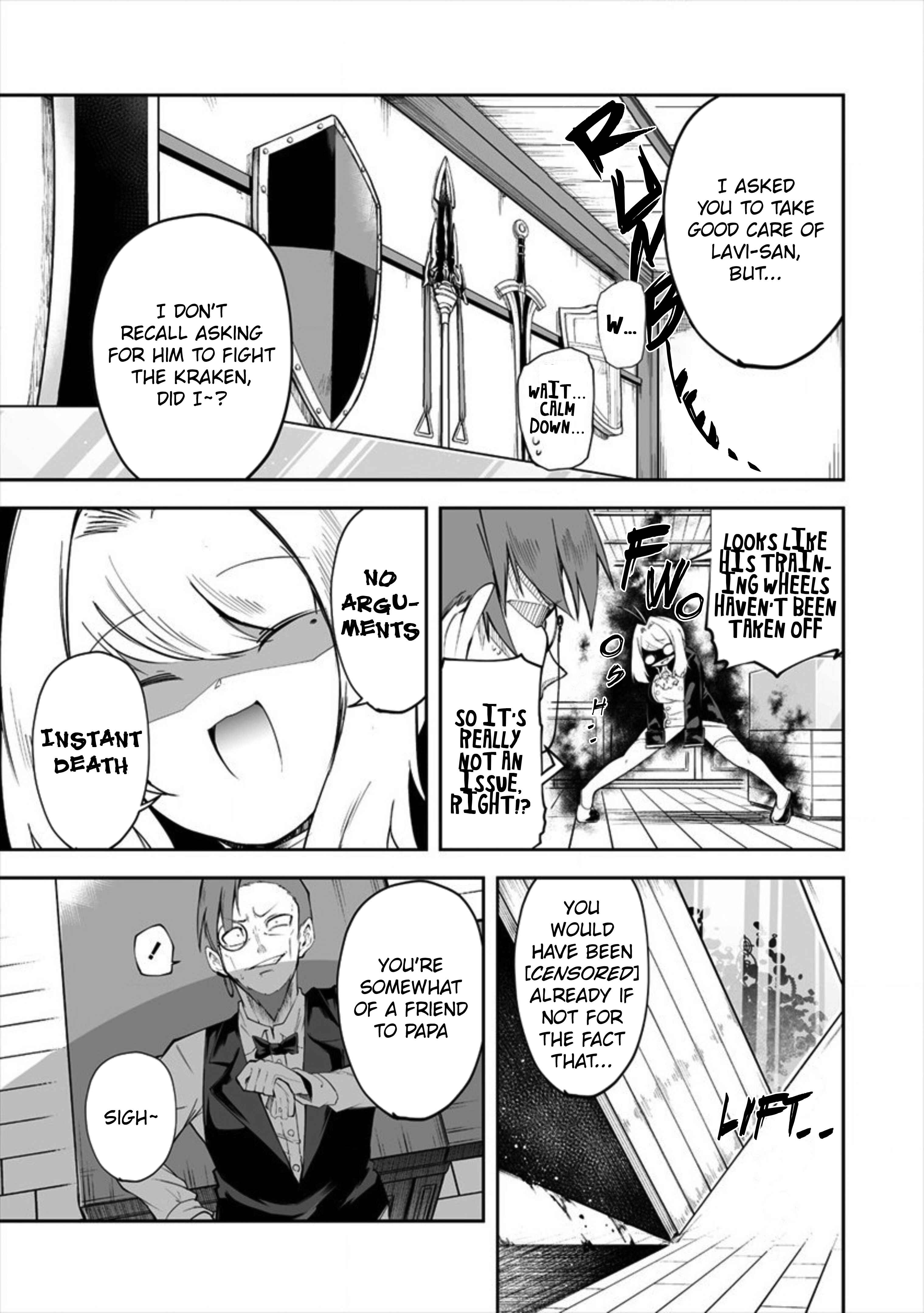 Shiboritoranaide, Onna Shounin-san!! Chapter 14.2 - Page 3
