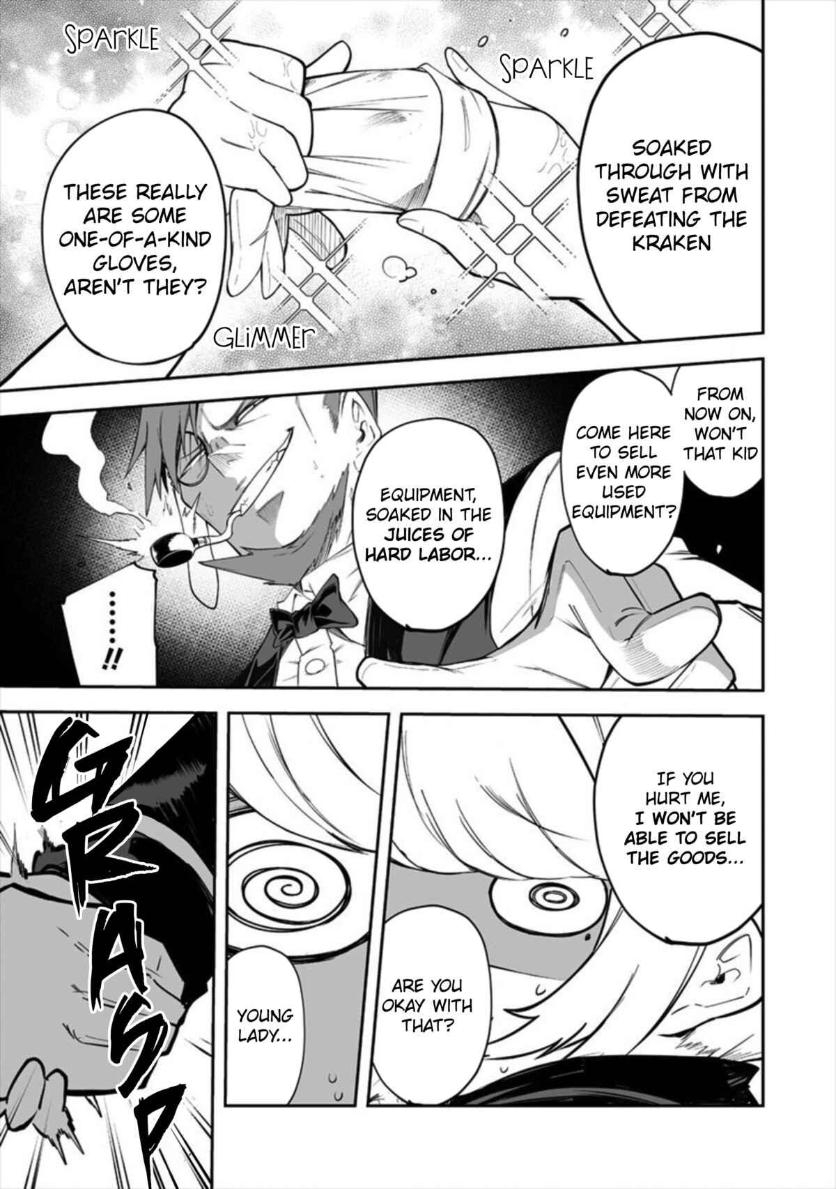 Shiboritoranaide, Onna Shounin-san!! Chapter 14.2 - Page 7