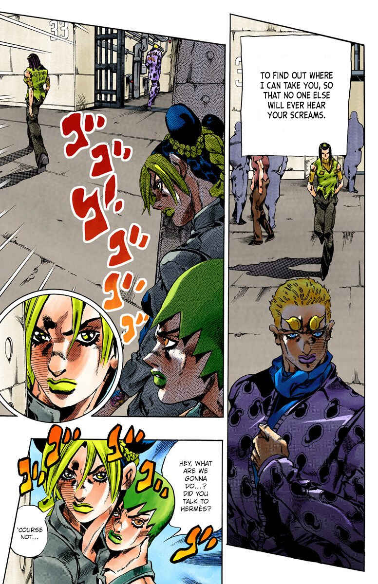 JoJo no Kimyou na Bouken: Part 6 - Stone Ocean Color-ban Chapter 52 - Page 5