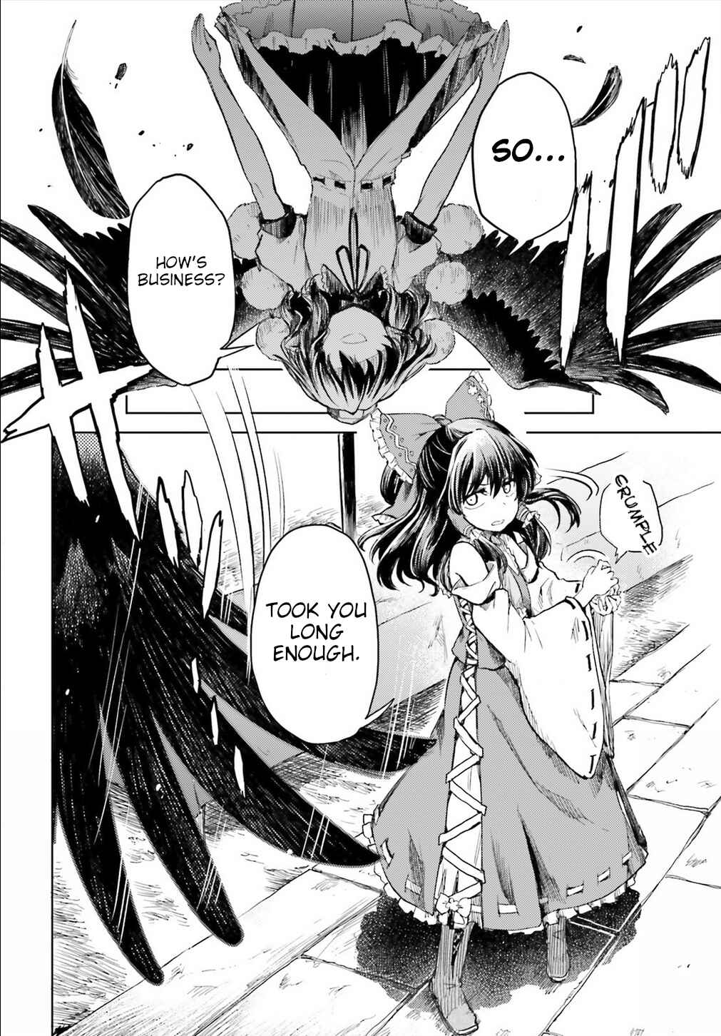 Touhou Suichouka: Lotus Eater-tachi no Suisei Chapter 9 - Page 2