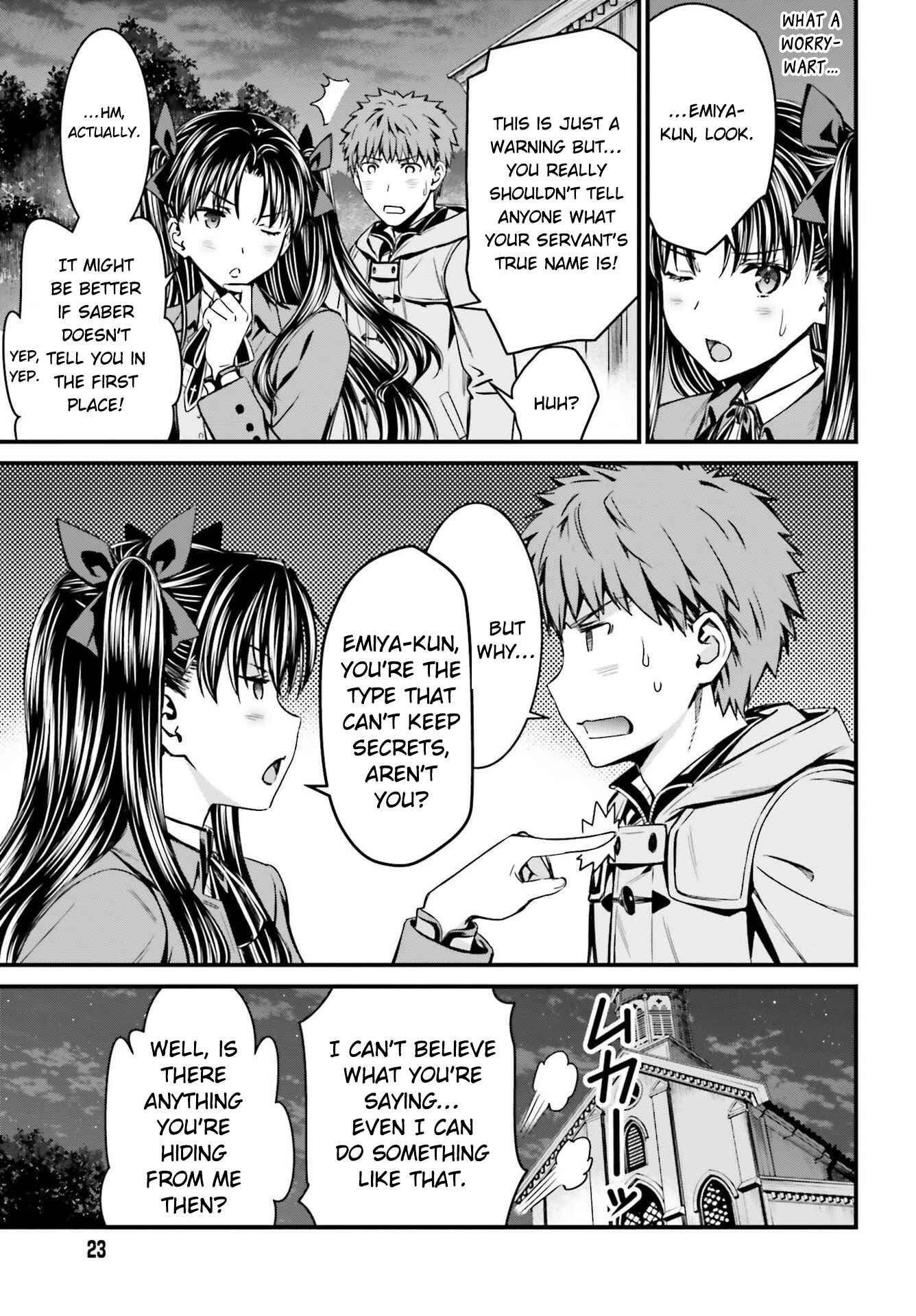 Fate/stay night [Unlimited Blade Works] Chapter 3.2 - Page 18