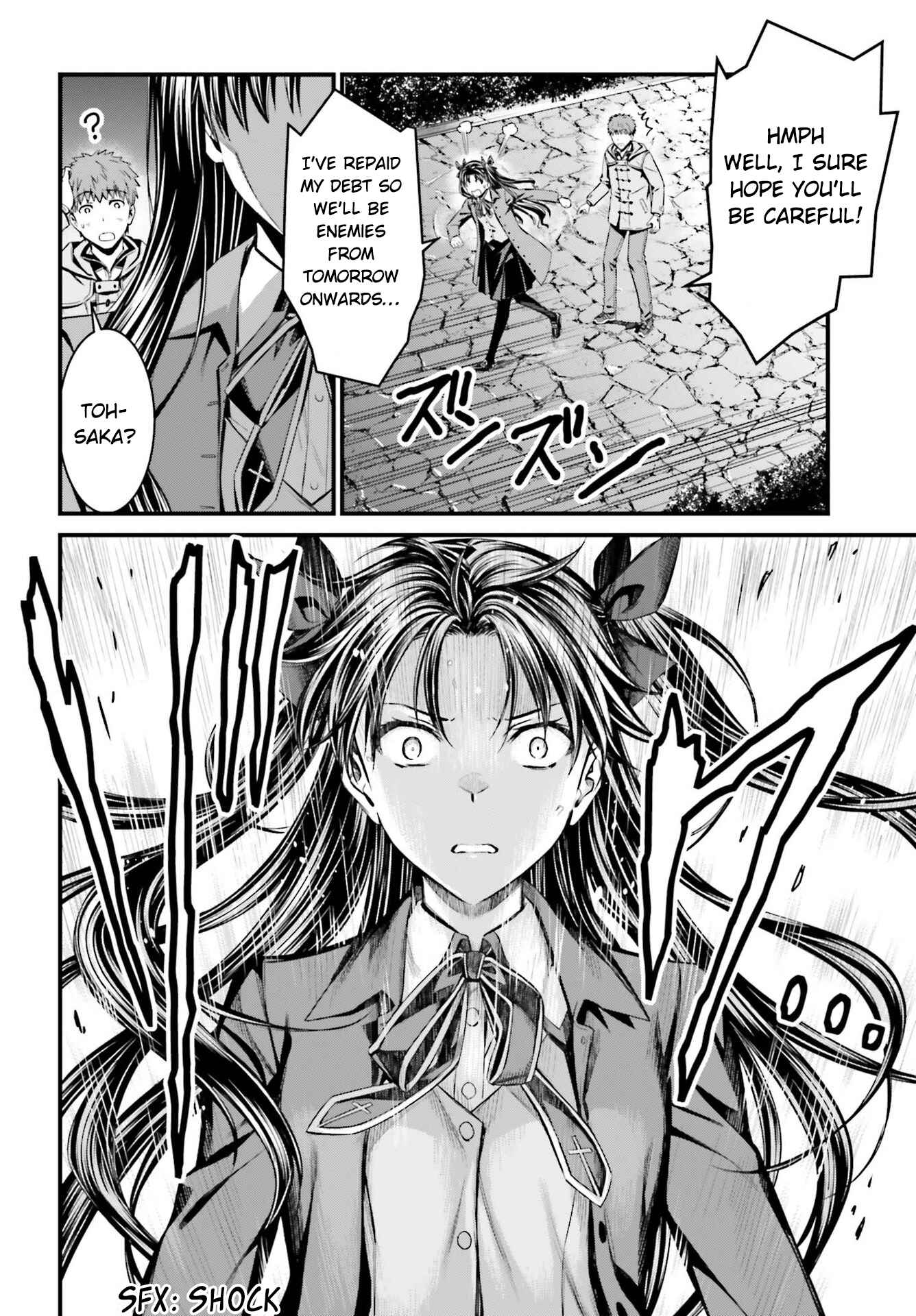 Fate/stay night [Unlimited Blade Works] Chapter 3.2 - Page 21