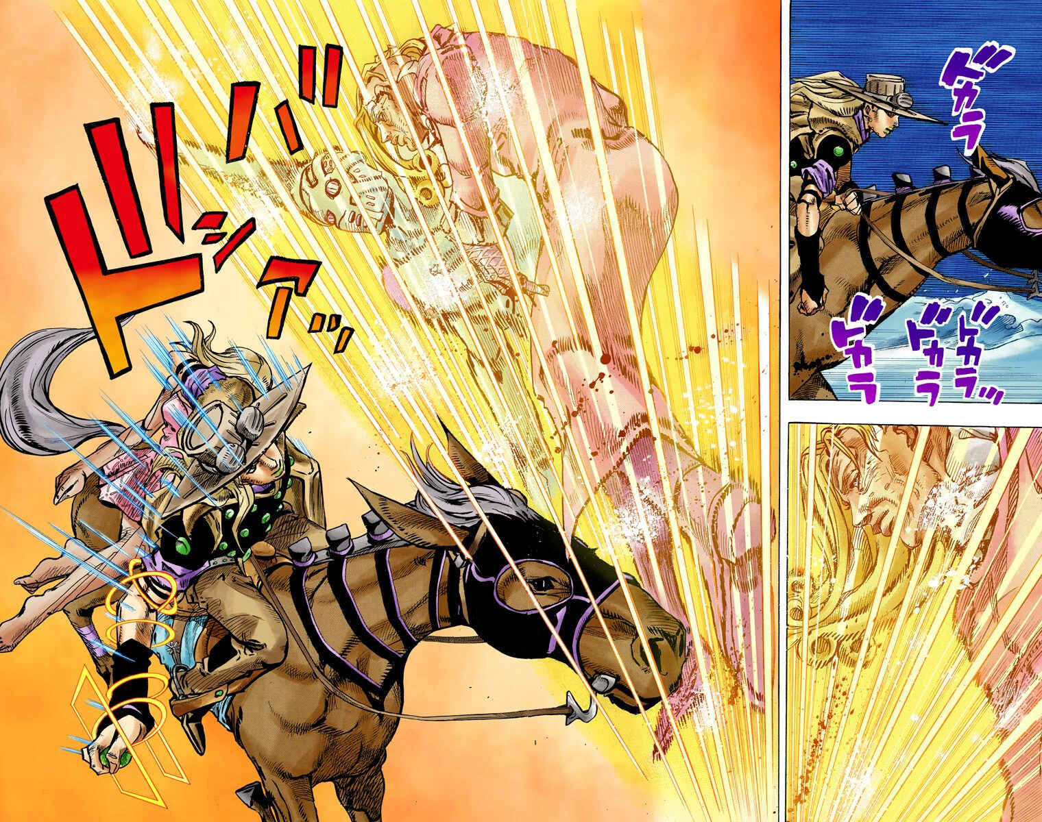 JoJo no Kimyou na Bouken: Part 7 - Steel Ball Run Color-ban Chapter 84 - Page 10