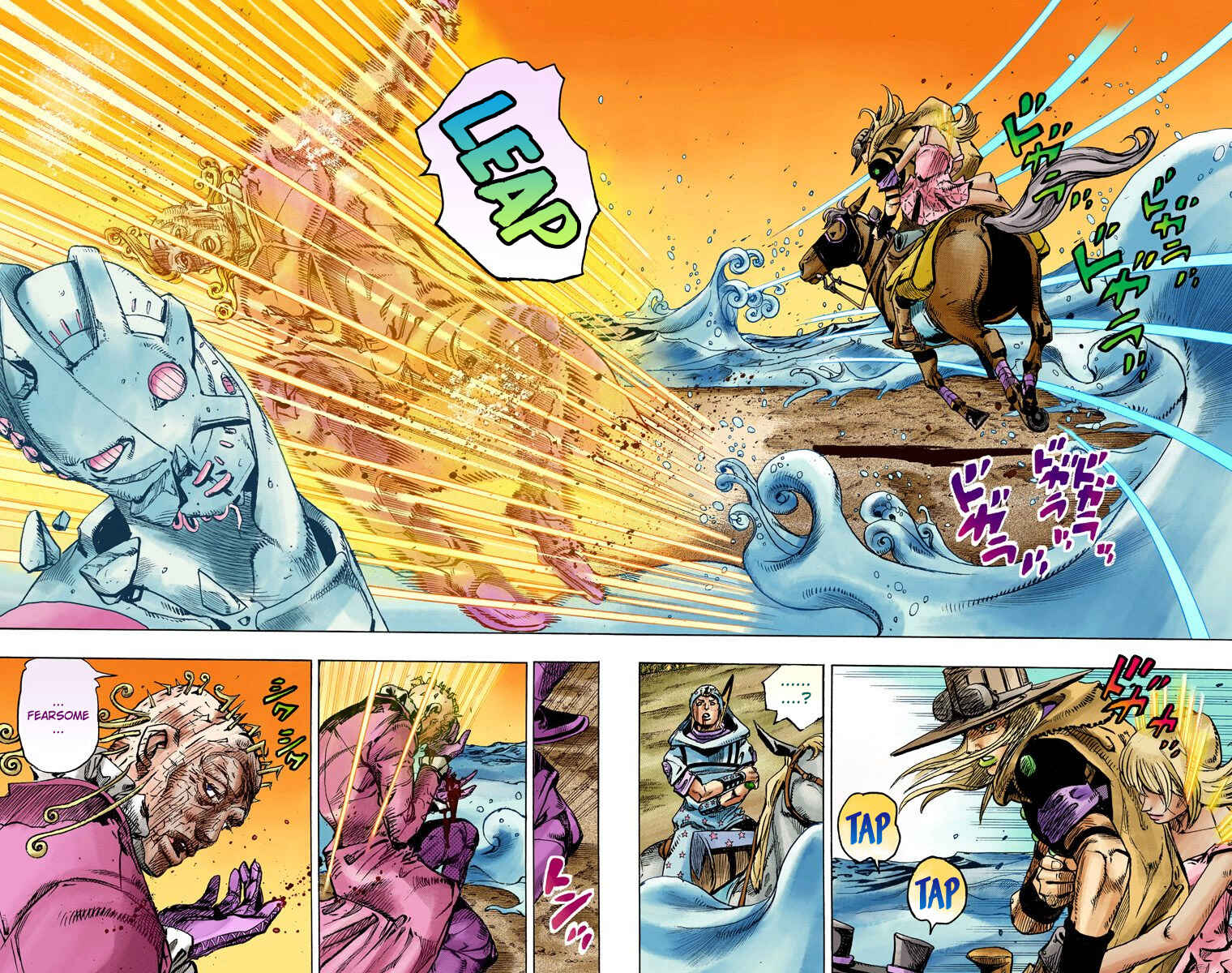 JoJo no Kimyou na Bouken: Part 7 - Steel Ball Run Color-ban Chapter 84 - Page 14