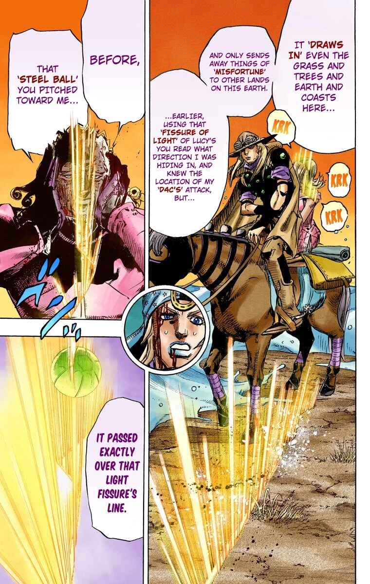 JoJo no Kimyou na Bouken: Part 7 - Steel Ball Run Color-ban Chapter 84 - Page 16