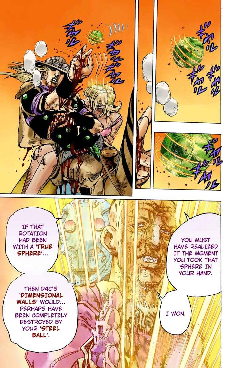 JoJo no Kimyou na Bouken: Part 7 - Steel Ball Run Color-ban Chapter 84 - Page 21