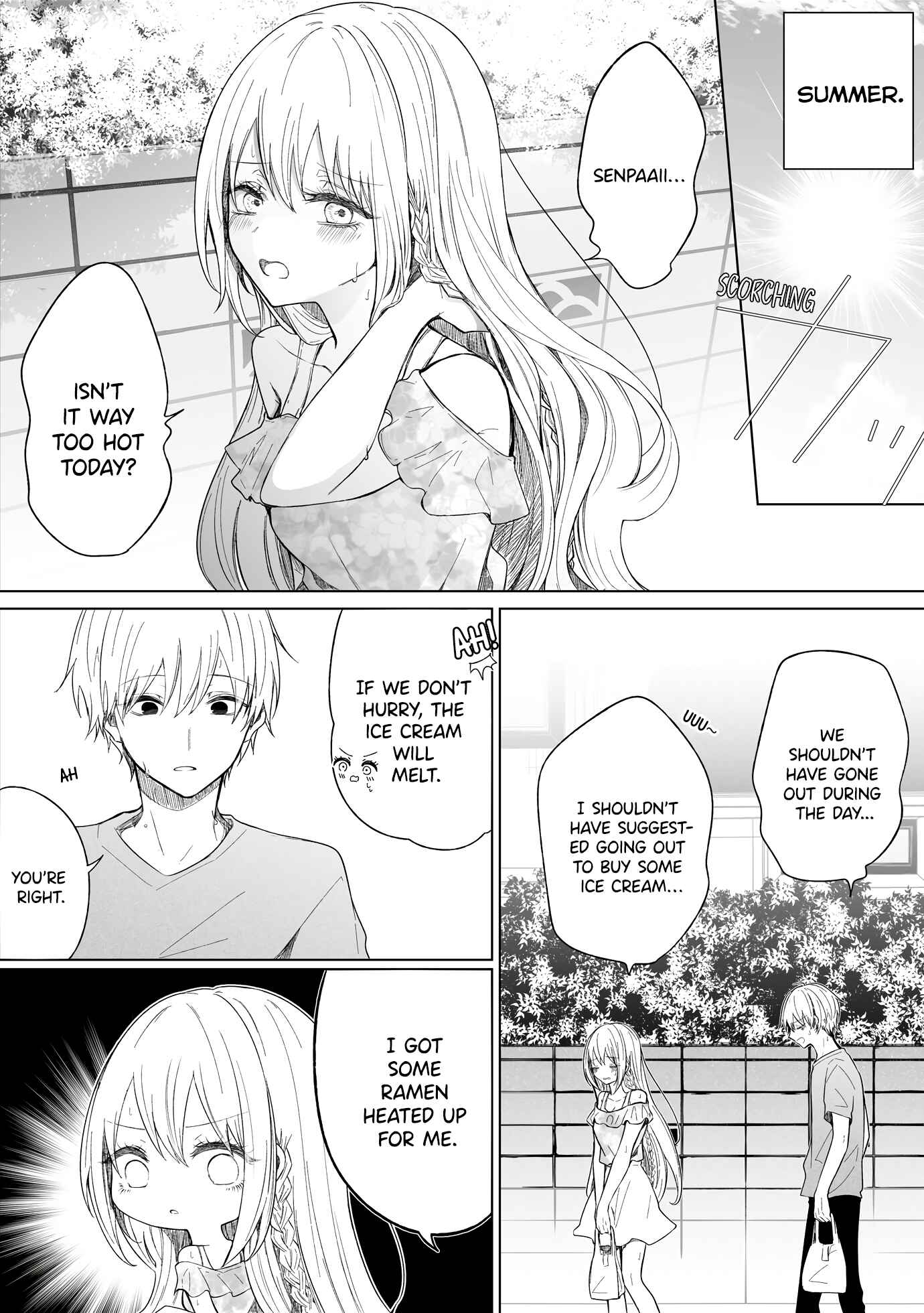 Ichizu de Bitch na Kouhai Chapter 100 - Page 1