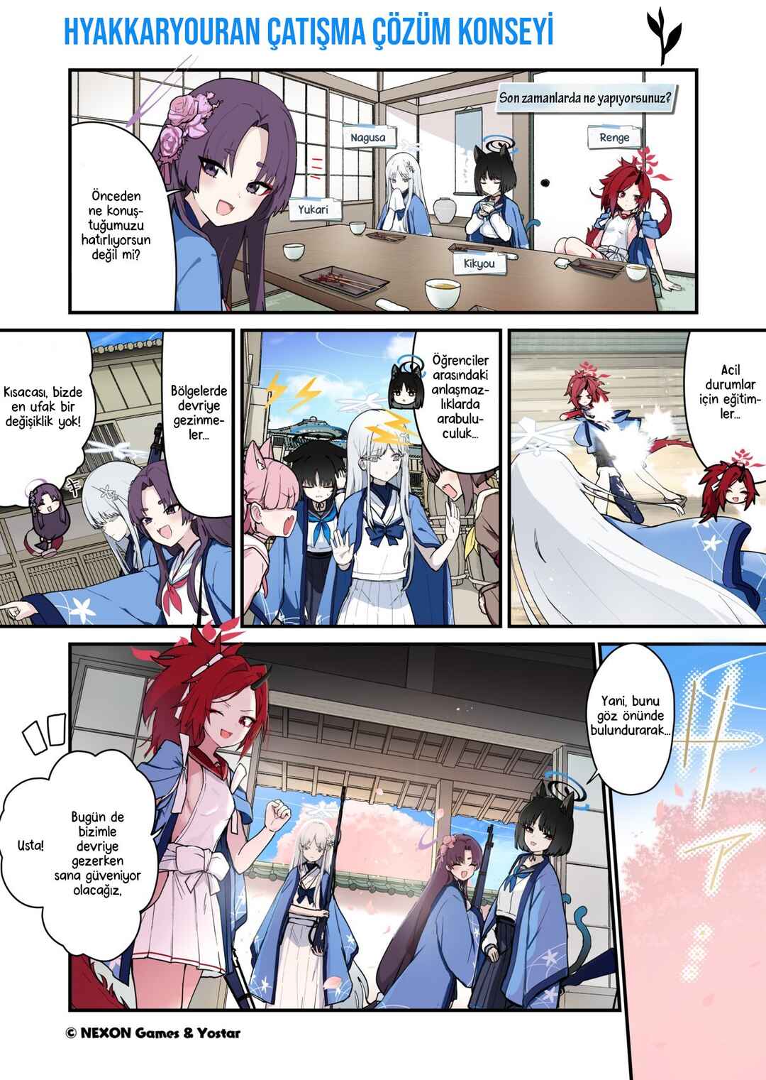 Blue Archive - Aoharu Record Chapter 112 - Page 1