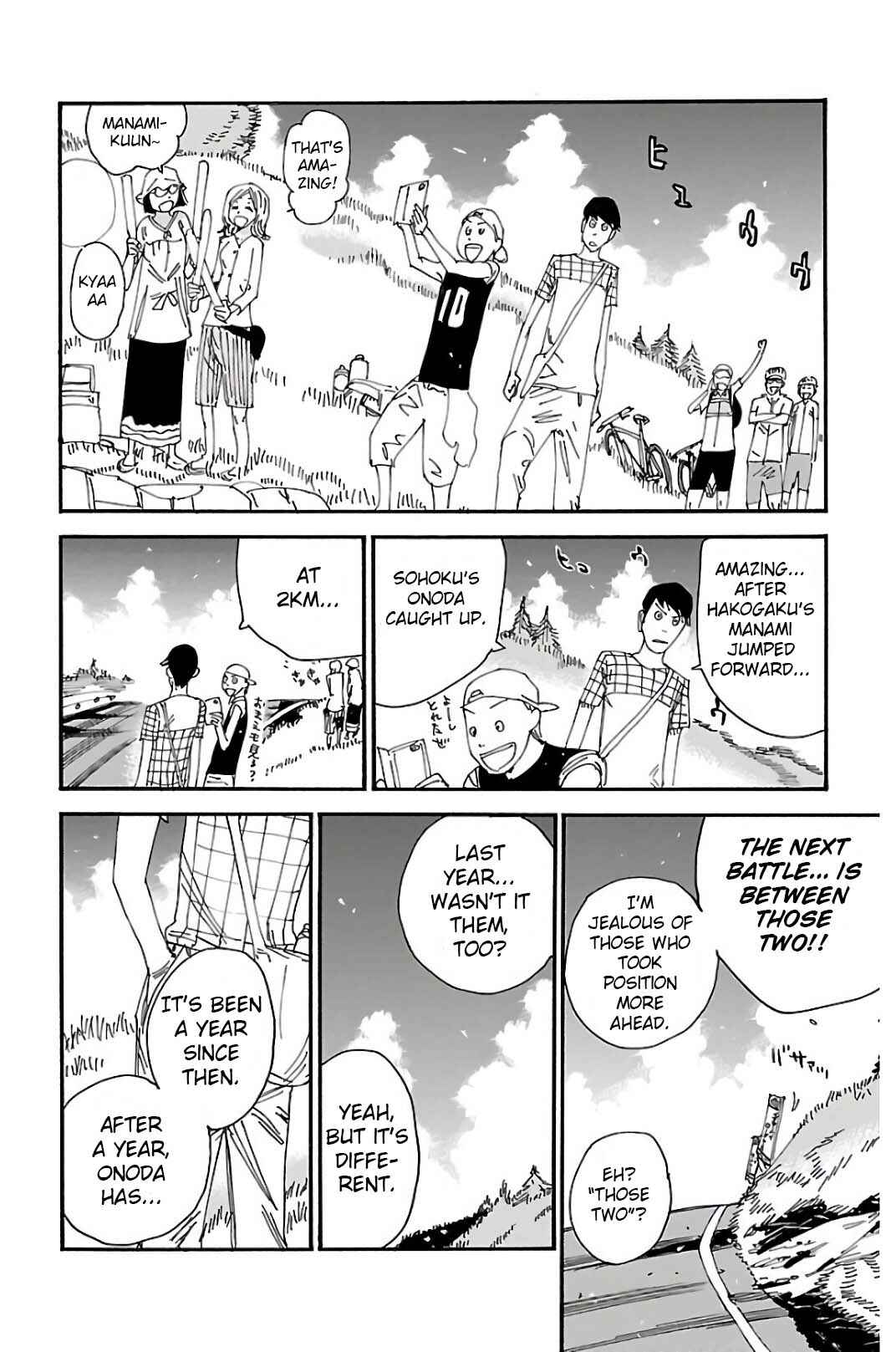 Yowamushi Pedal Chapter 514 - Page 15