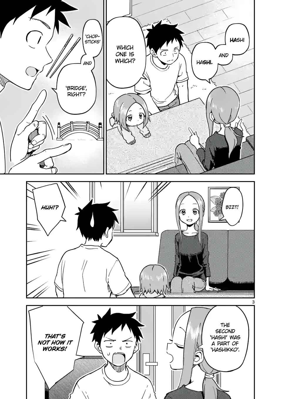 Karakai Jouzu no (Moto) Takagi-san Chapter 252 - Page 3