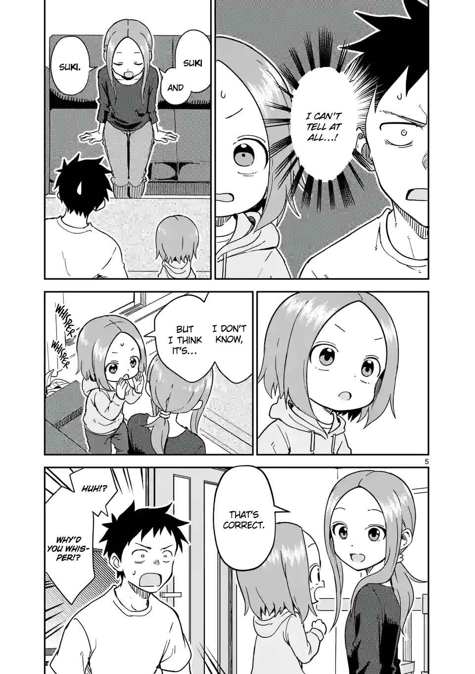 Karakai Jouzu no (Moto) Takagi-san Chapter 252 - Page 5