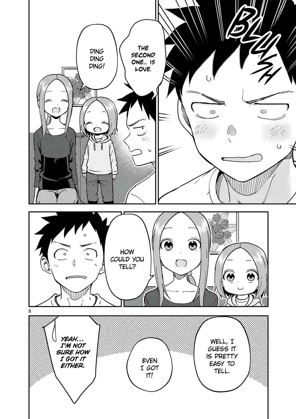 Karakai Jouzu no (Moto) Takagi-san Chapter 252 - Page 8