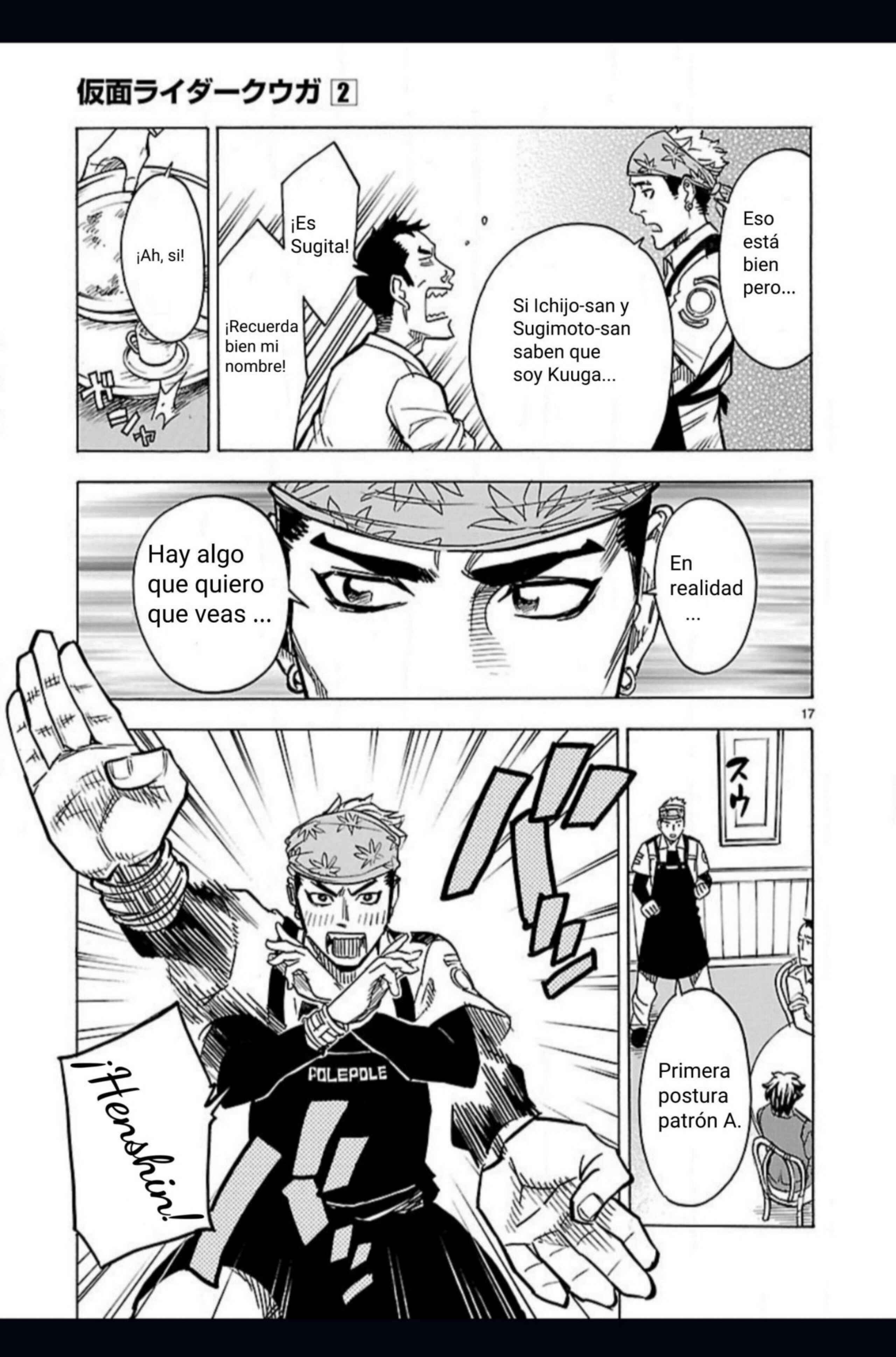 Kamen Rider Kuuga Chapter 9 - Page 17