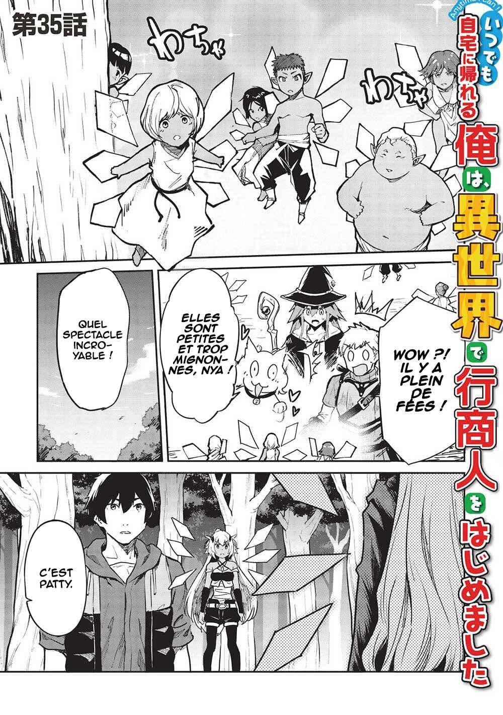 Itsudemo Jitaku ni Kaereru Ore wa, Isekai de Gyoushounin wo Hajimemashita Chapter 35 - Page 2