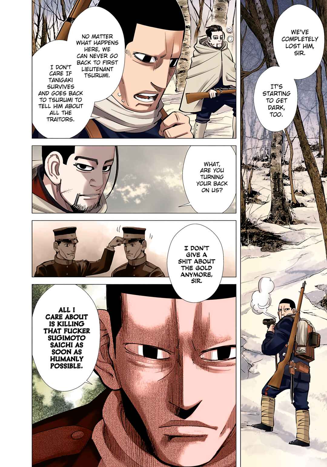 Golden Kamuy (Official Colored) Chapter 45 - Page 7