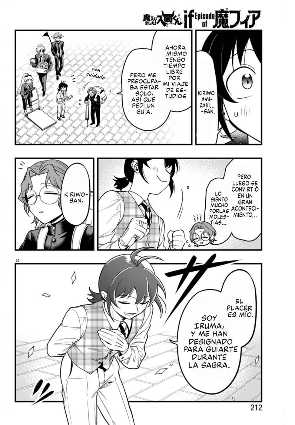 Mairimashita! Iruma-kun: If Episode of Mafia Chapter 22 - Page 22