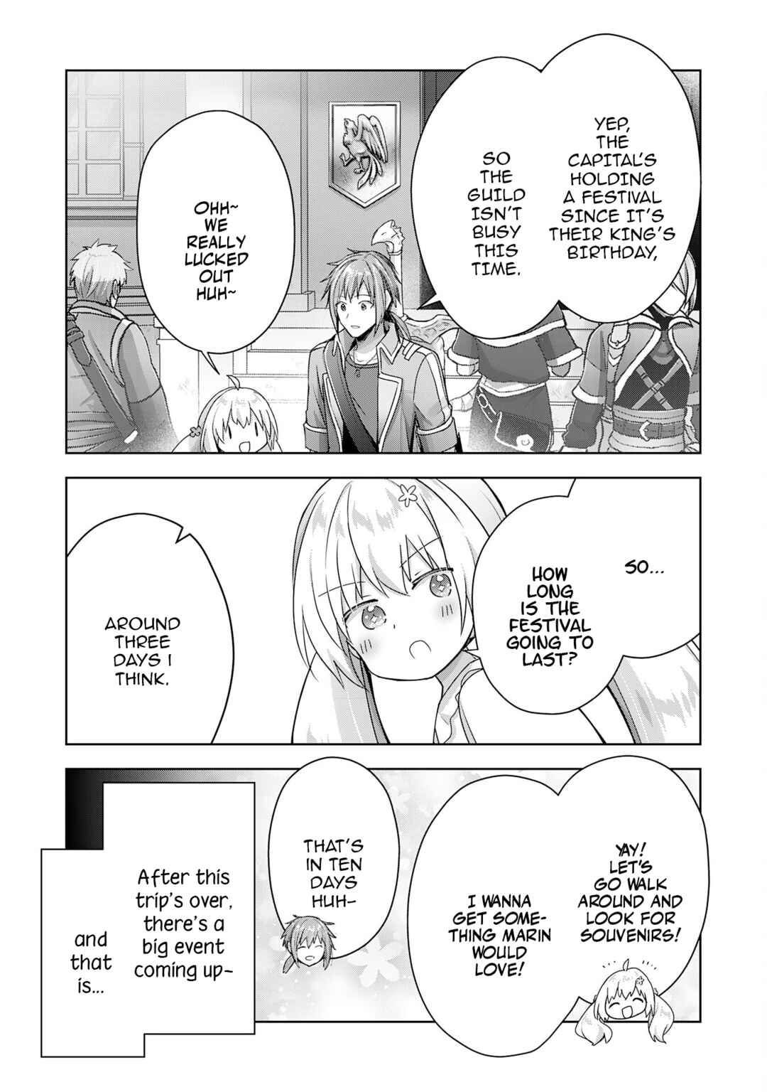 Uketsukejou ni Kokuhaku Shitakute Guild ni Kayoitsumetara Eiyuu ni Natteta Chapter 22 - Page 3