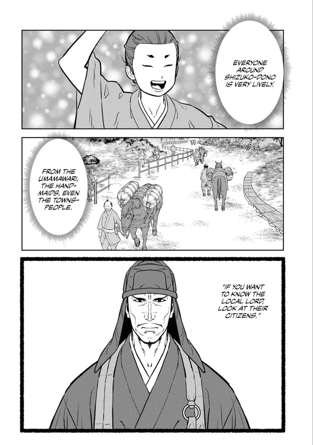 Sengoku Komachi Kuroutan Chapter 71 - Page 34
