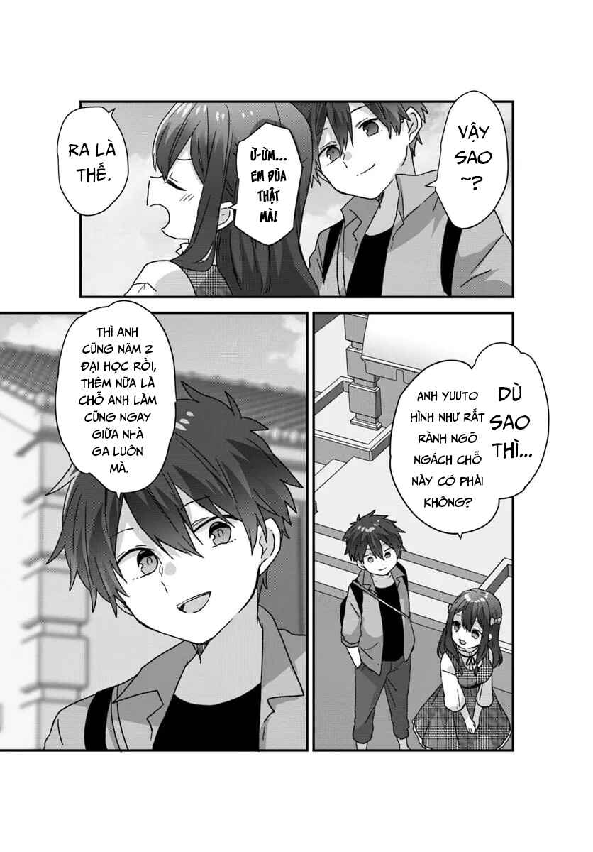 Daigaku Nyuugakuji Kara Uwasa Sareteita Bishoujo San Shimai, Ikiwakareteita Gimai Datta. Chapter 4 - Page 14