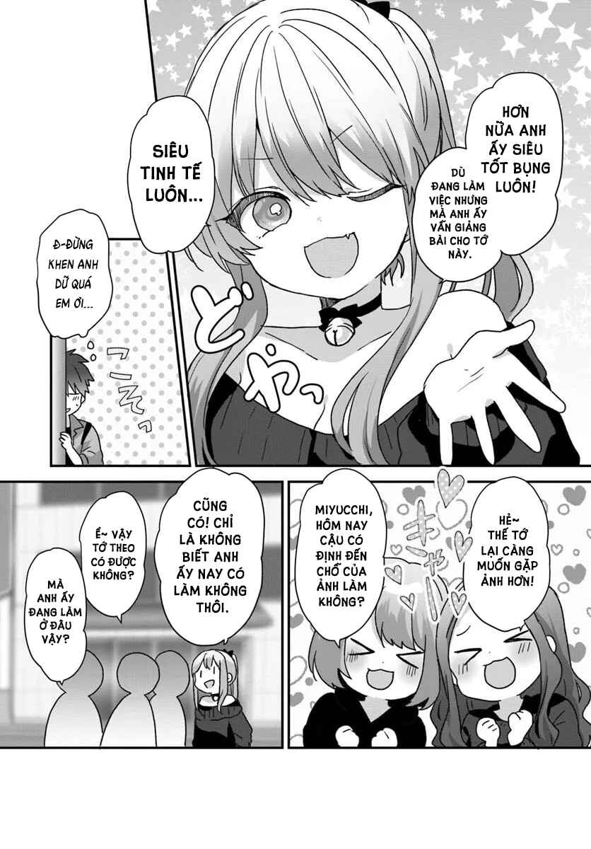 Daigaku Nyuugakuji Kara Uwasa Sareteita Bishoujo San Shimai, Ikiwakareteita Gimai Datta. Chapter 4 - Page 23