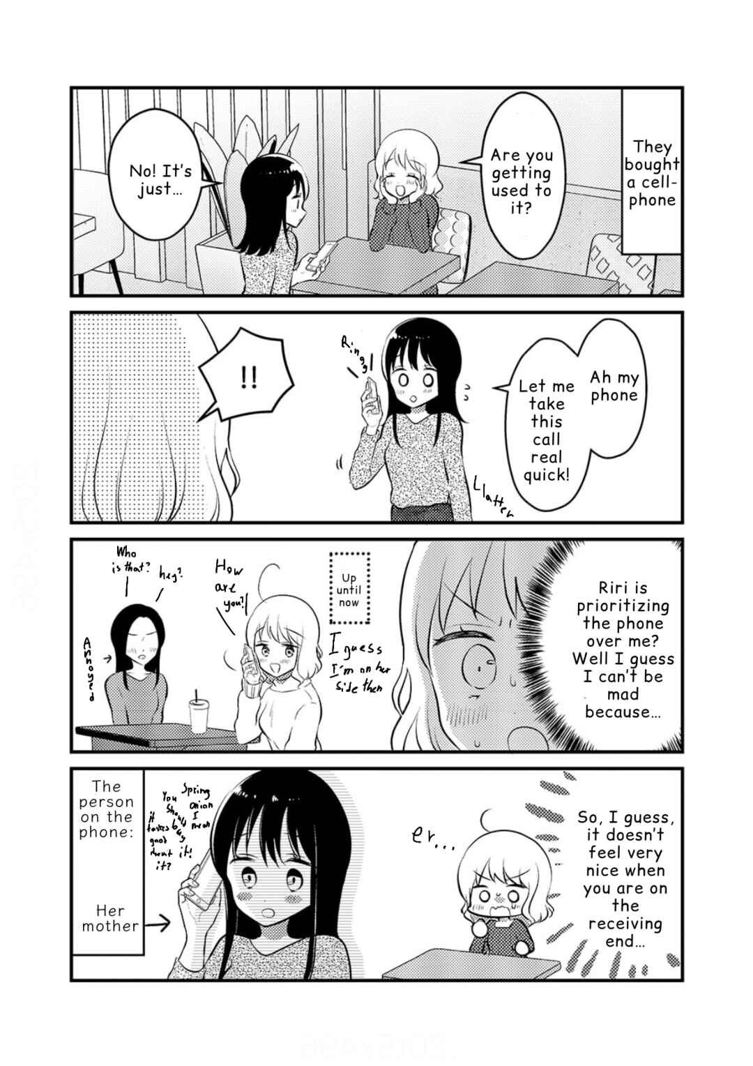 Tomodachi tte Konna koto surun da. Chapter 2 - Page 1