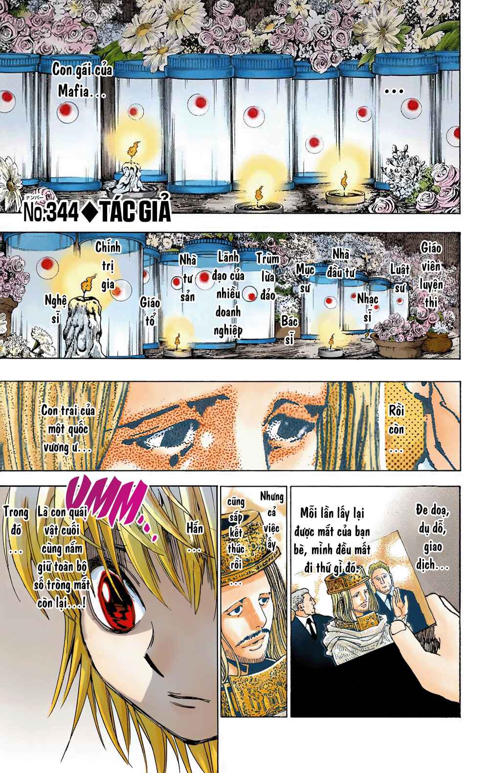 Hunter x Hunter (Official Colored) Chapter 344 - Page 1
