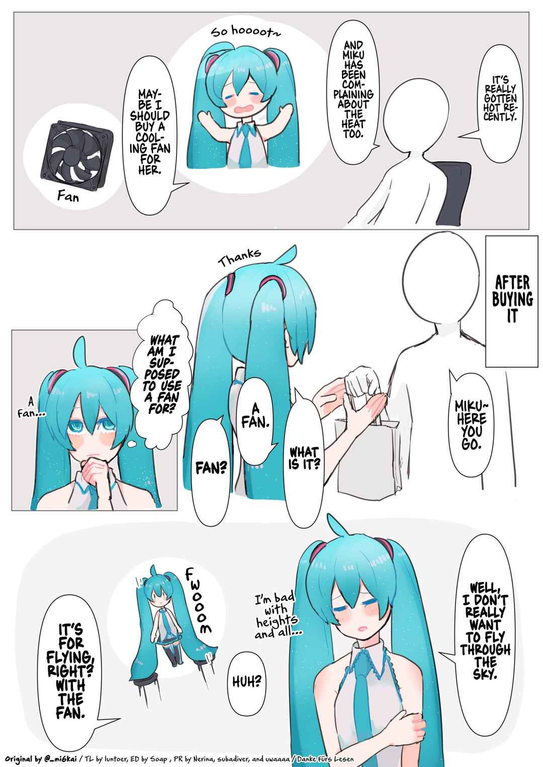 VOCALOID - The Daily Life of Master & Hatsune Miku (Doujinshi) Chapter 36 - Page 1