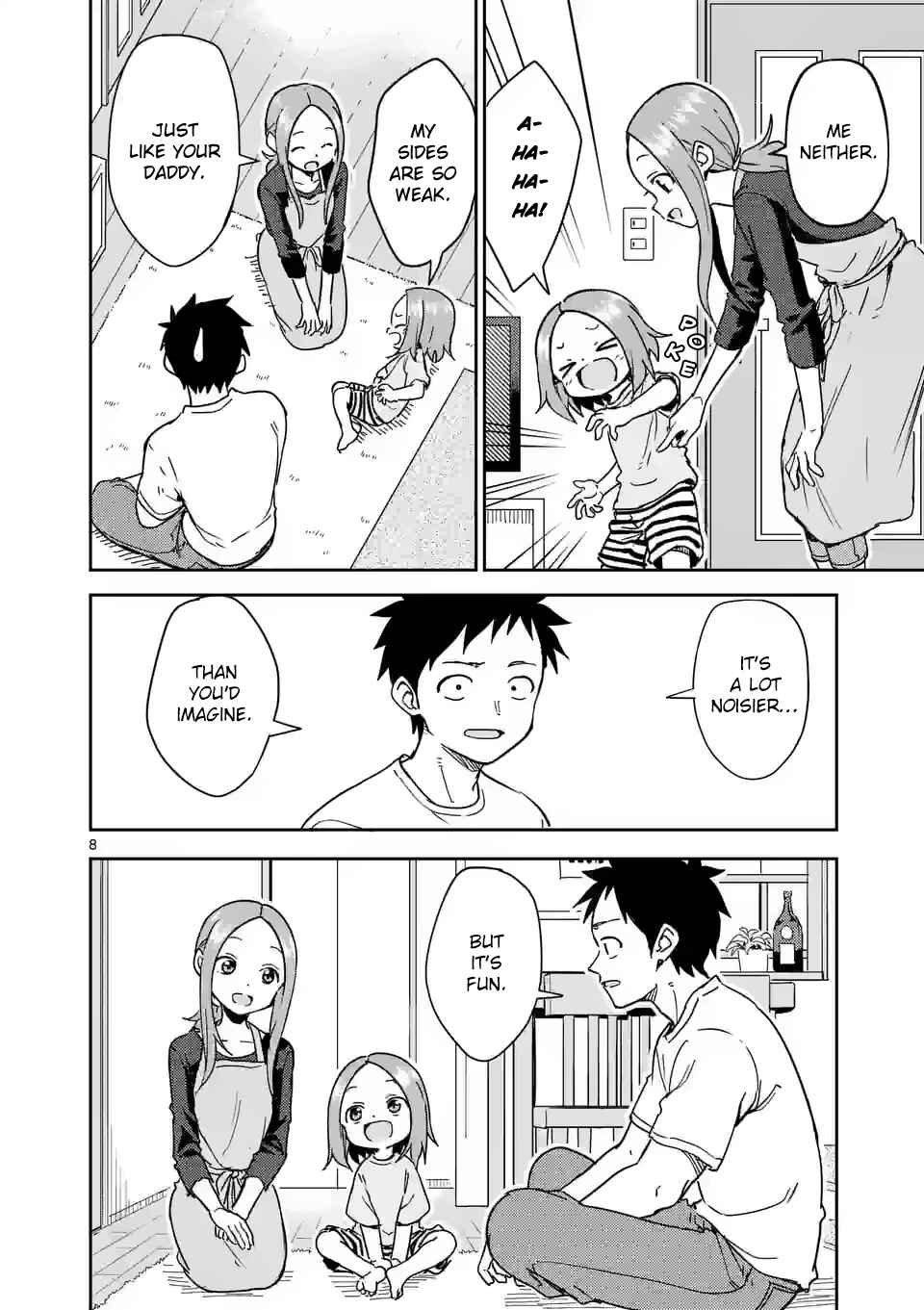 Karakai Jouzu no (Moto) Takagi-san Chapter 285 - Page 8
