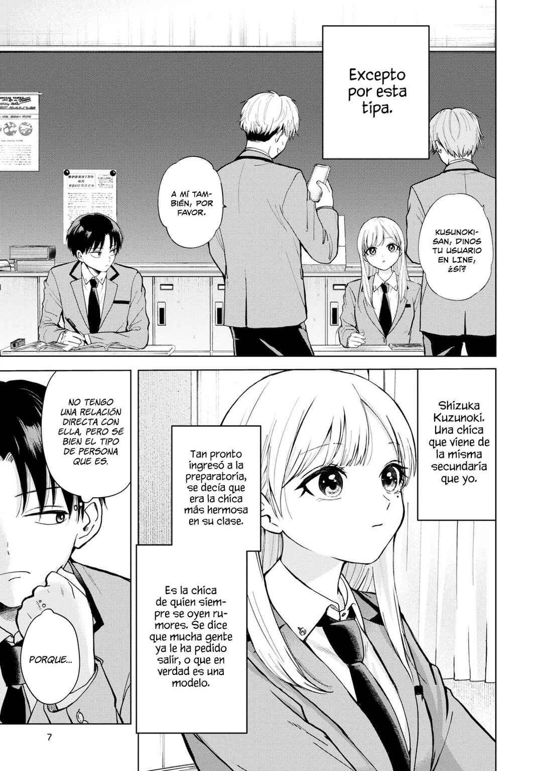 Kusunoki-san wa Koukou Debut ni Shippai Shite Iru Chapter 1 - Page 6