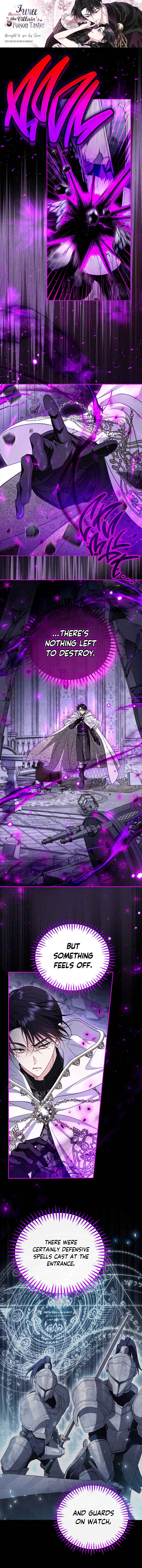 I Will Become the Villain's Poison Taster Chapter 97 - Page 1