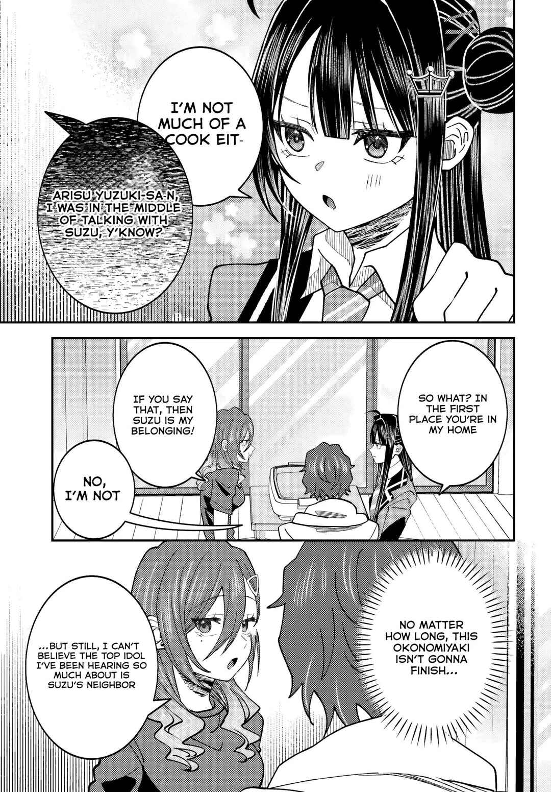 Ore no Haitoku Meshi wo Onedari Sezu ni Irarenai, Otonari no Top Idol-sama Chapter 7 - Page 6
