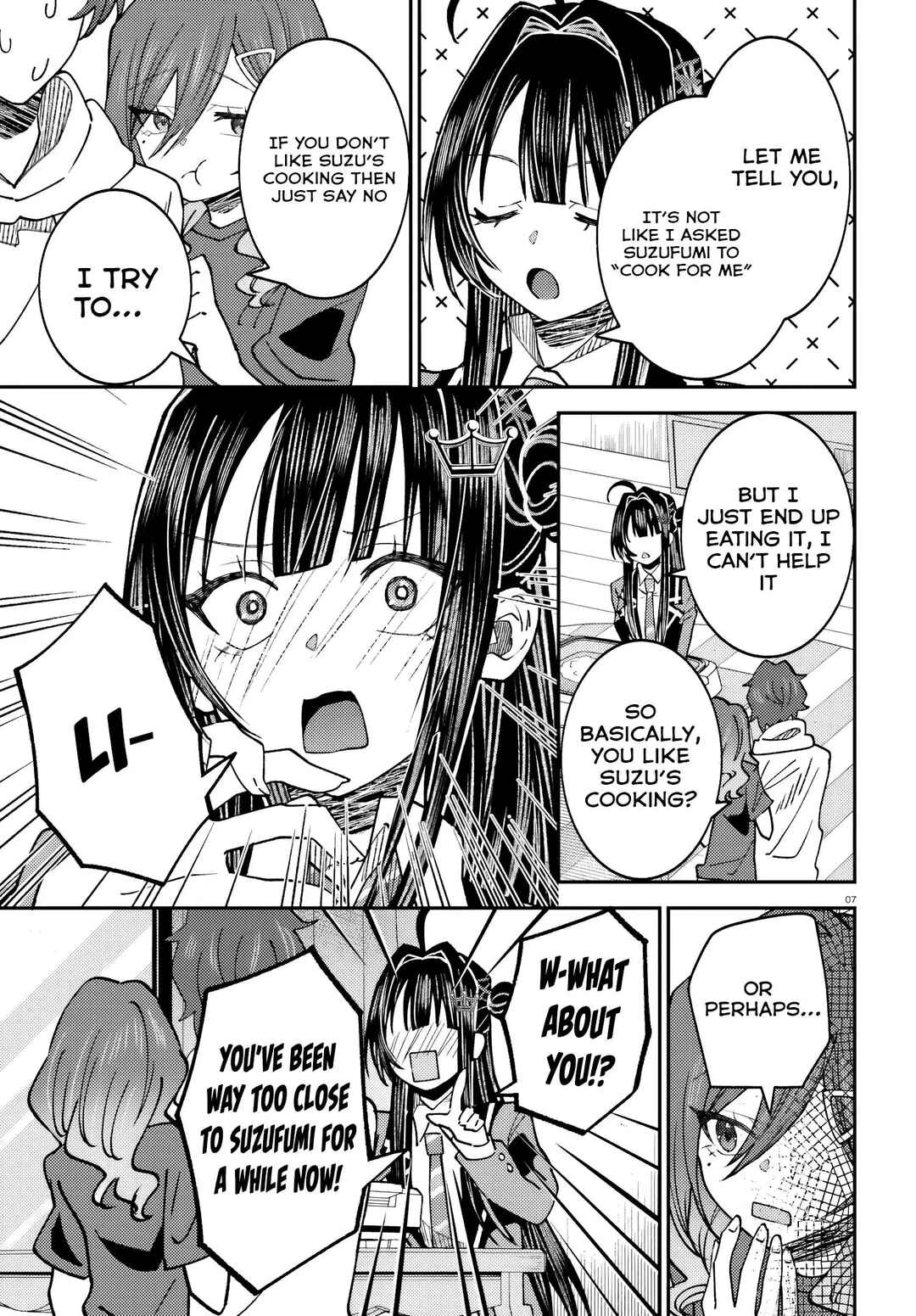Ore no Haitoku Meshi wo Onedari Sezu ni Irarenai, Otonari no Top Idol-sama Chapter 7 - Page 8