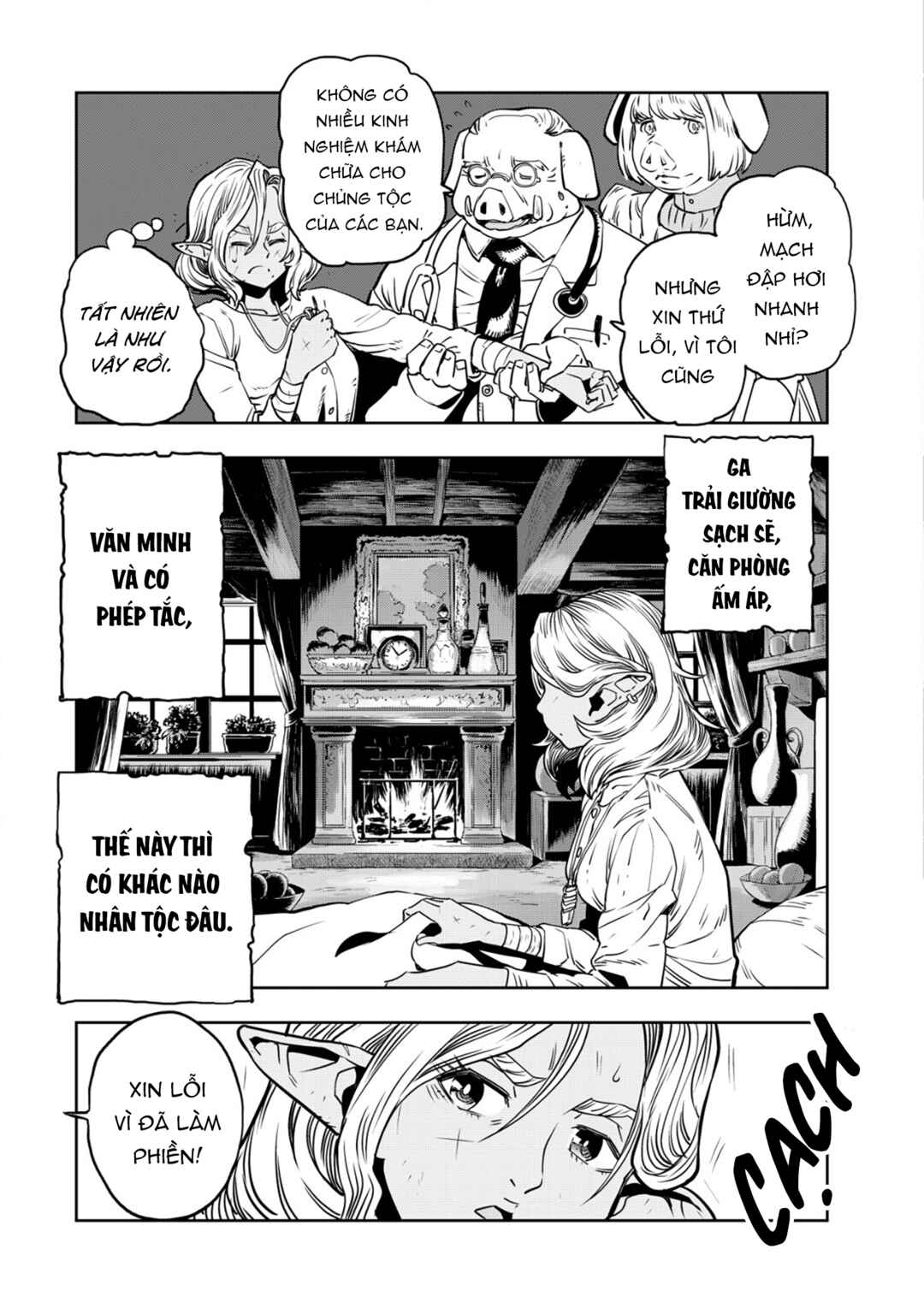 Orcsen Oukokushi ~Yaban na Orc no Kuni wa, Ikanishite Heiwa na Elf no Kuni wo Yakiharau ni Itatta ka~ Chapter 1 - Page 28