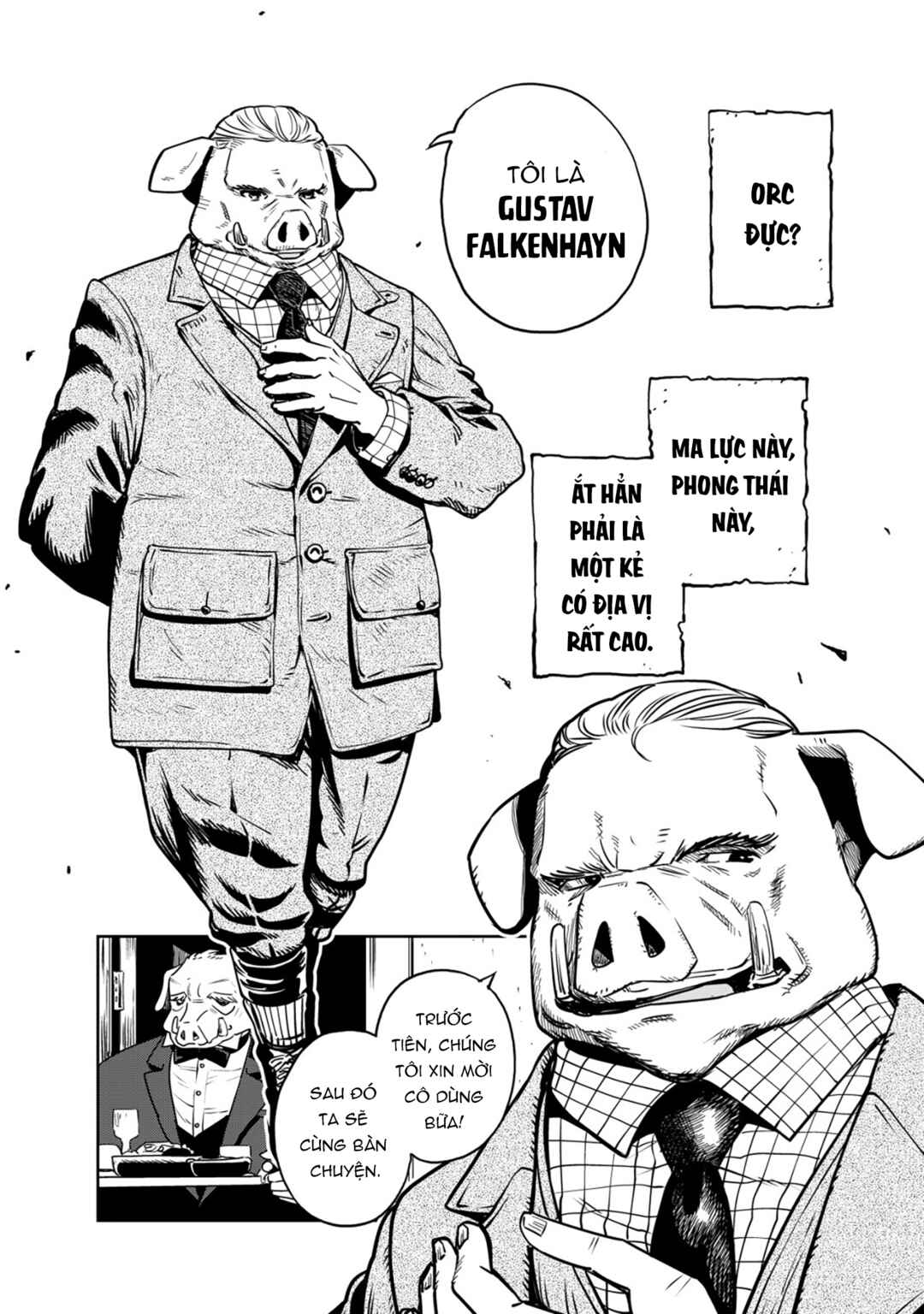 Orcsen Oukokushi ~Yaban na Orc no Kuni wa, Ikanishite Heiwa na Elf no Kuni wo Yakiharau ni Itatta ka~ Chapter 1 - Page 29