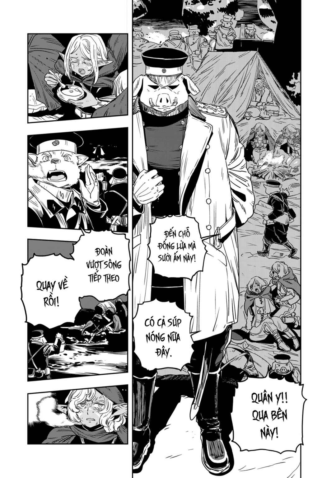 Orcsen Oukokushi ~Yaban na Orc no Kuni wa, Ikanishite Heiwa na Elf no Kuni wo Yakiharau ni Itatta ka~ Chapter 1 - Page 44