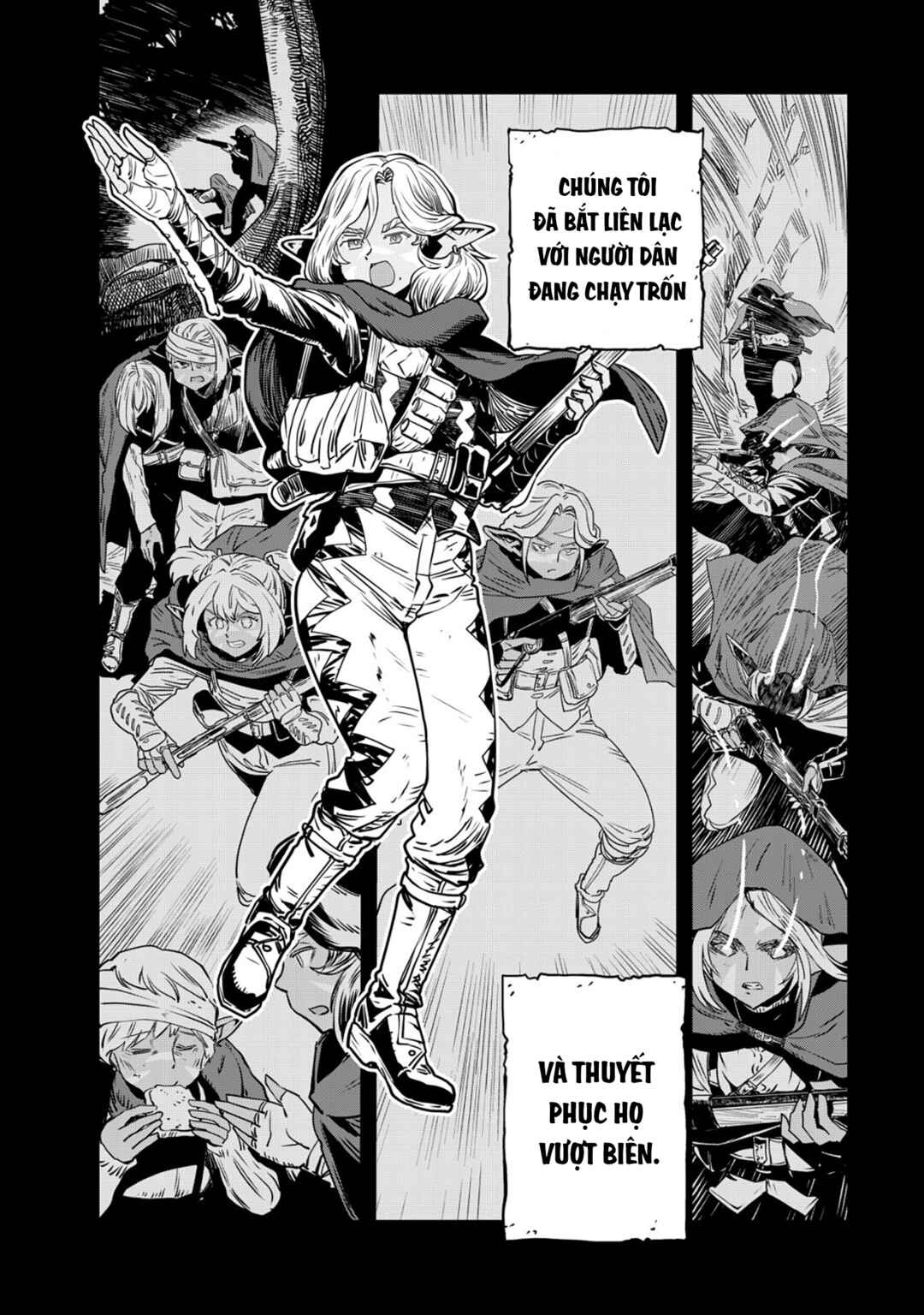 Orcsen Oukokushi ~Yaban na Orc no Kuni wa, Ikanishite Heiwa na Elf no Kuni wo Yakiharau ni Itatta ka~ Chapter 1 - Page 47