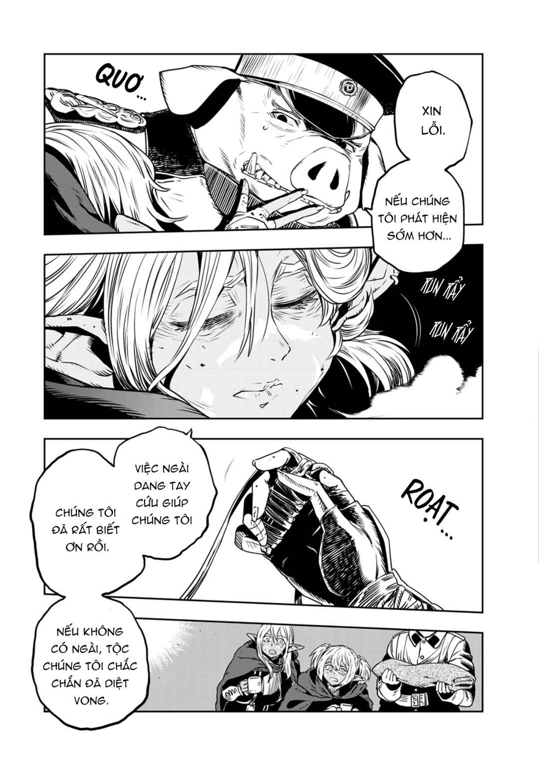 Orcsen Oukokushi ~Yaban na Orc no Kuni wa, Ikanishite Heiwa na Elf no Kuni wo Yakiharau ni Itatta ka~ Chapter 1 - Page 58